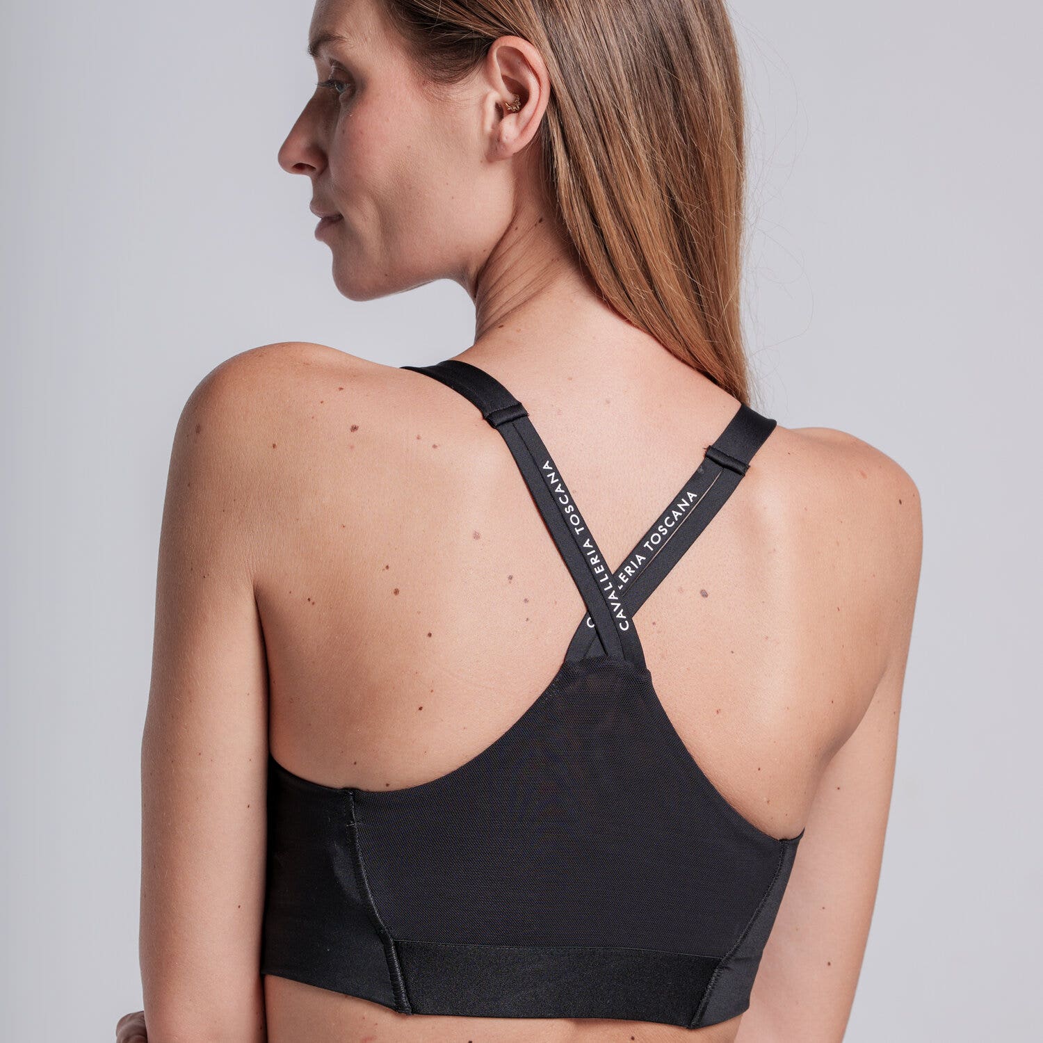 Cavalleria Toscana Cavalleria Toscana Women’s Sports Bra BLACK-2