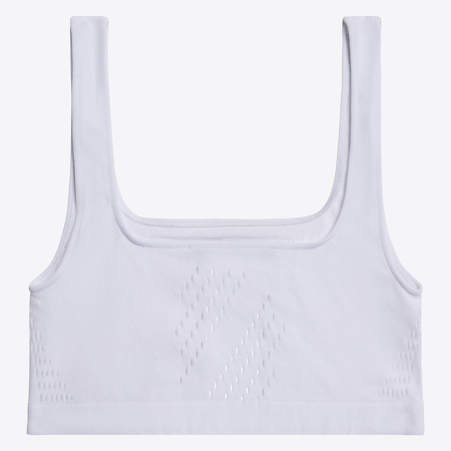 Cavalleria Toscana Cavalleria Toscana Women's Technical Knit Sports Bra WHITE-3