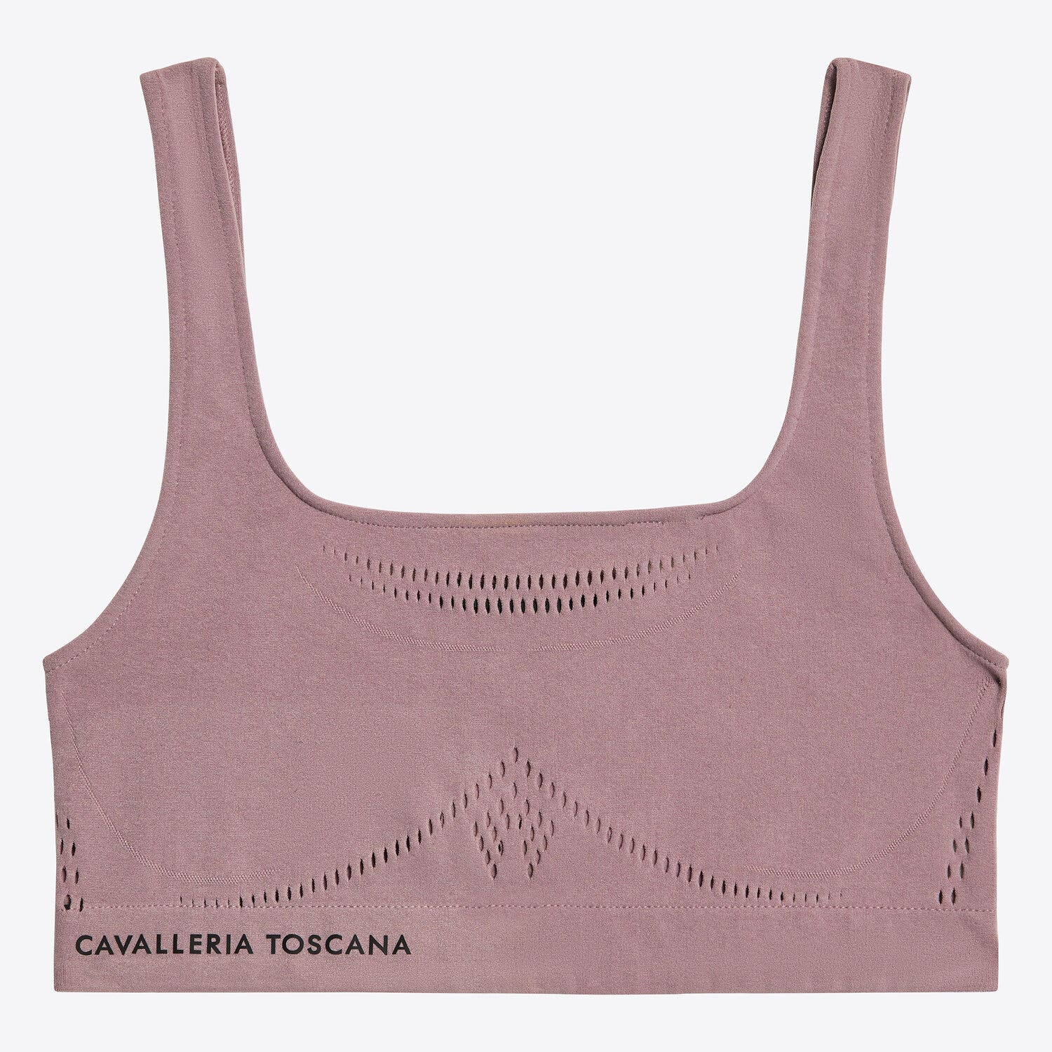 Cavalleria Toscana Cavalleria Toscana Women's Technical Knit Sports Bra GRAPE SHAKE-1