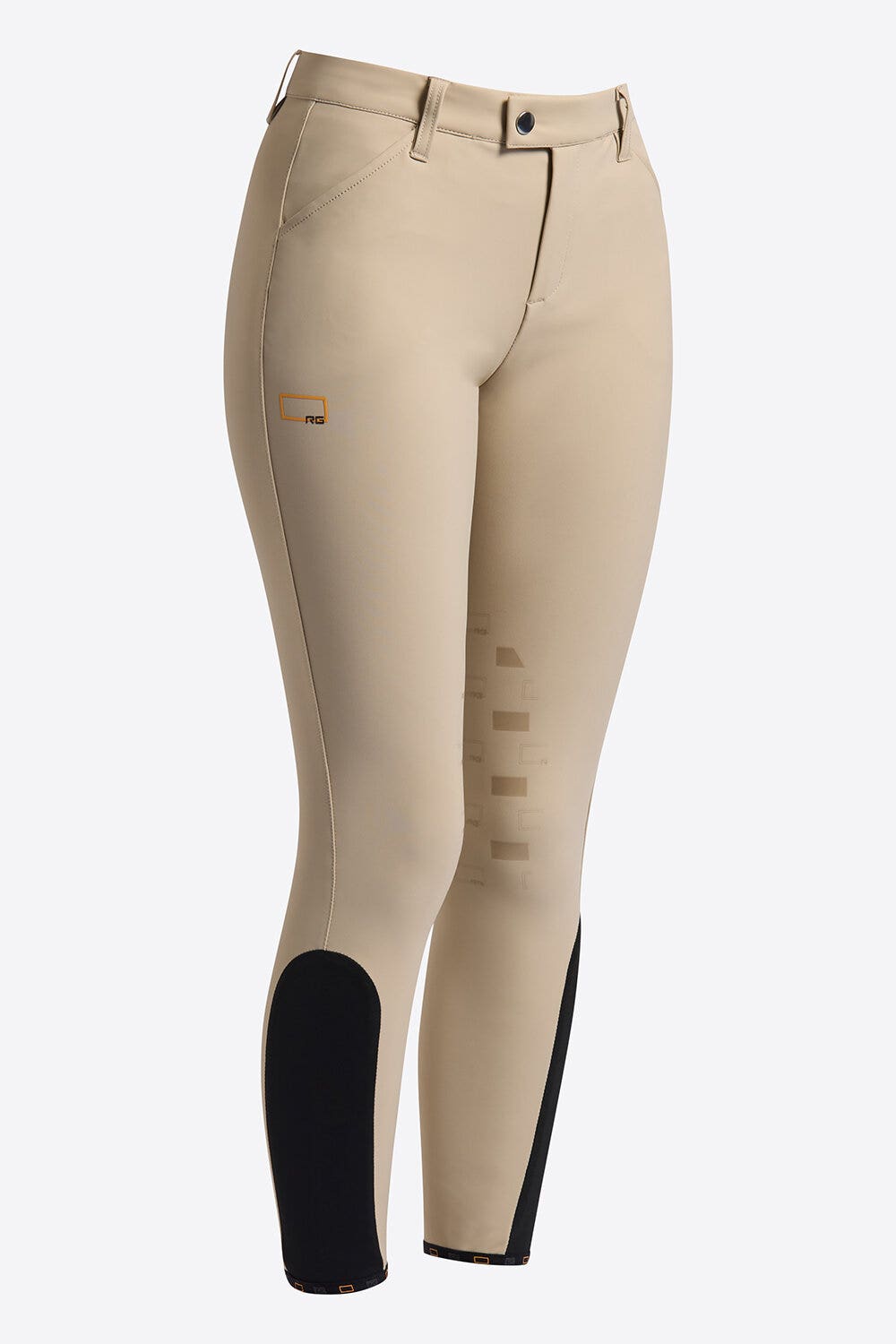Rider's Gene RG Unisex Jumping Breeches for Young Riders BEIGE-1