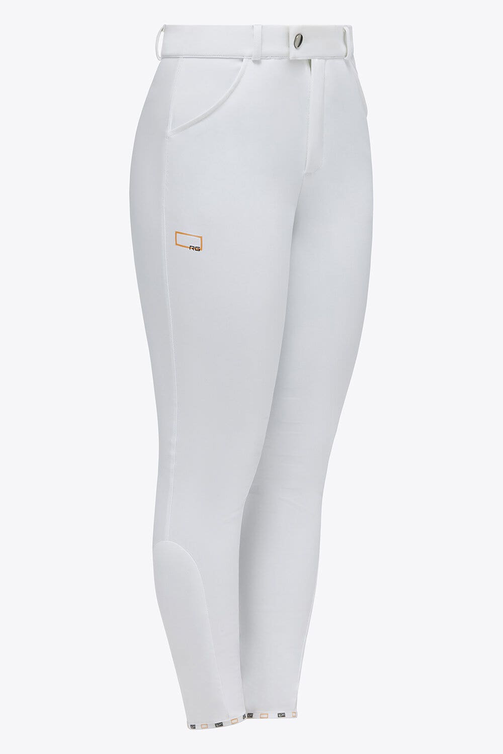 Rider's Gene Rider's Gene Unisex Jumping Breeches for kids WHITE-1