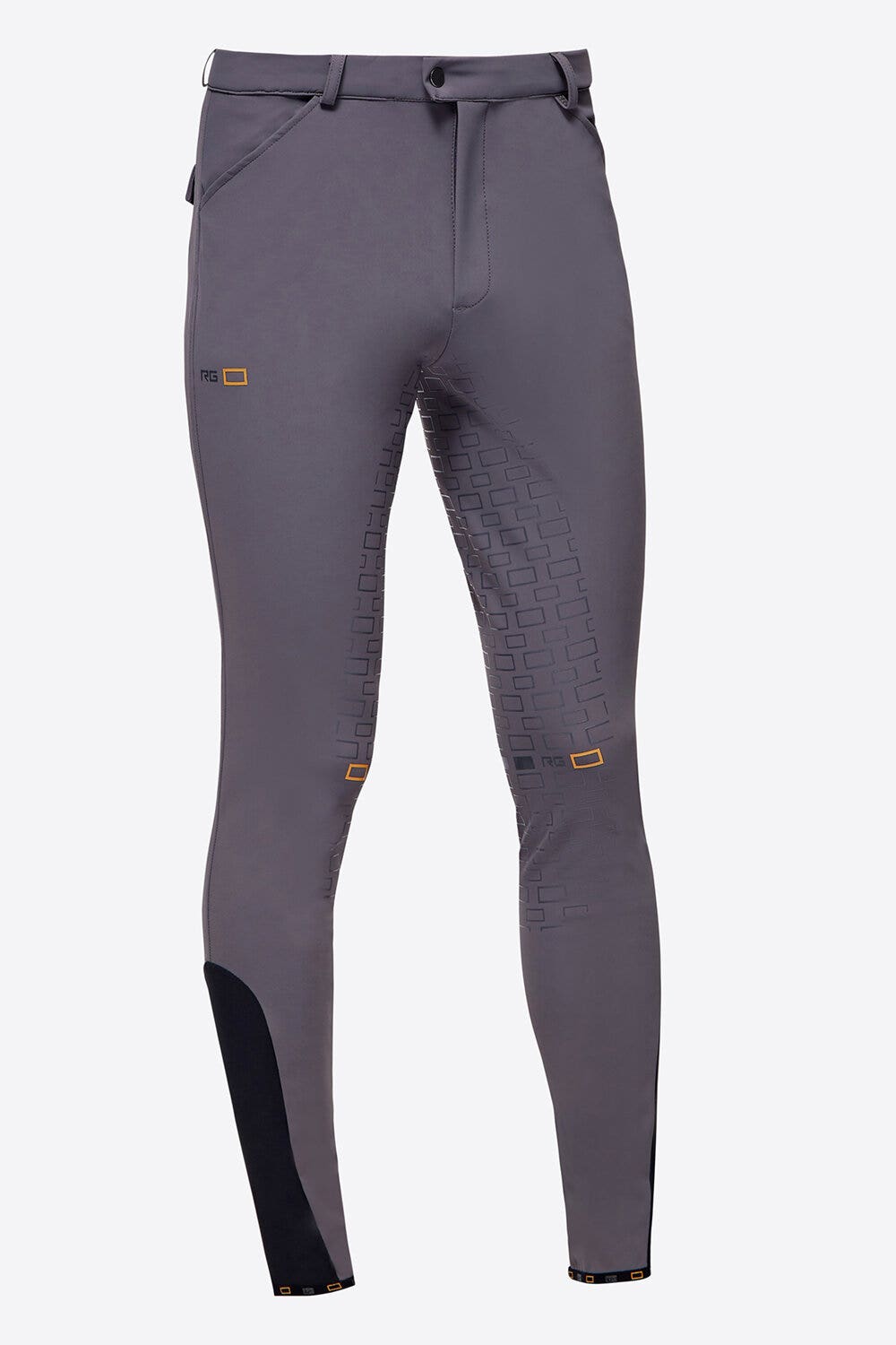 Rider's Gene RG Full Grip Riding Breeches Graphite Grey-1