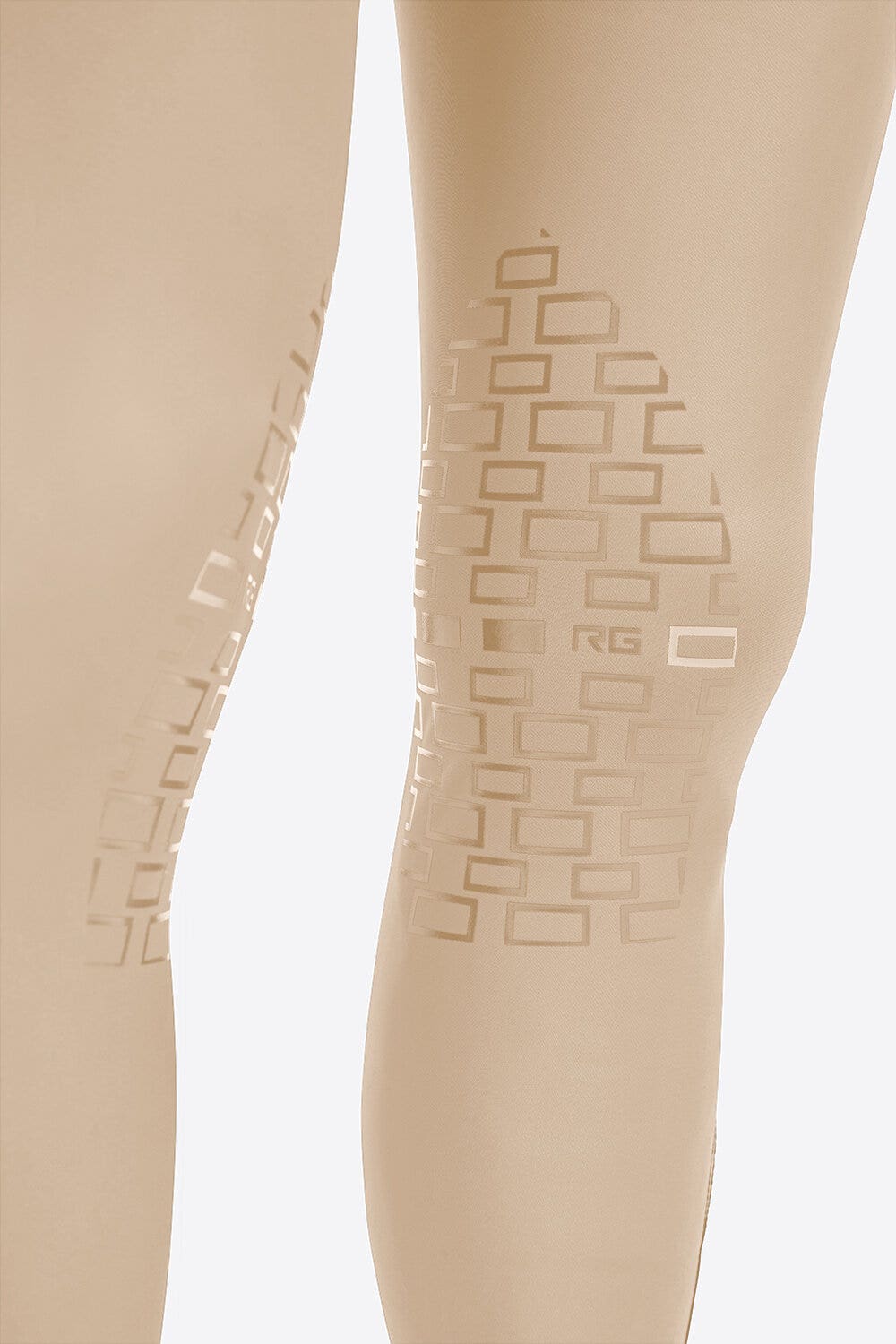 Rider's Gene Pantaloni da equitazione uomo Knee Grip RG BEIGE-4