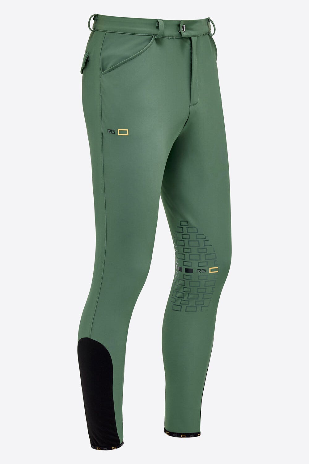 Rider's Gene RG Knee Grip Men's Riding Breeches VERDE RG-1