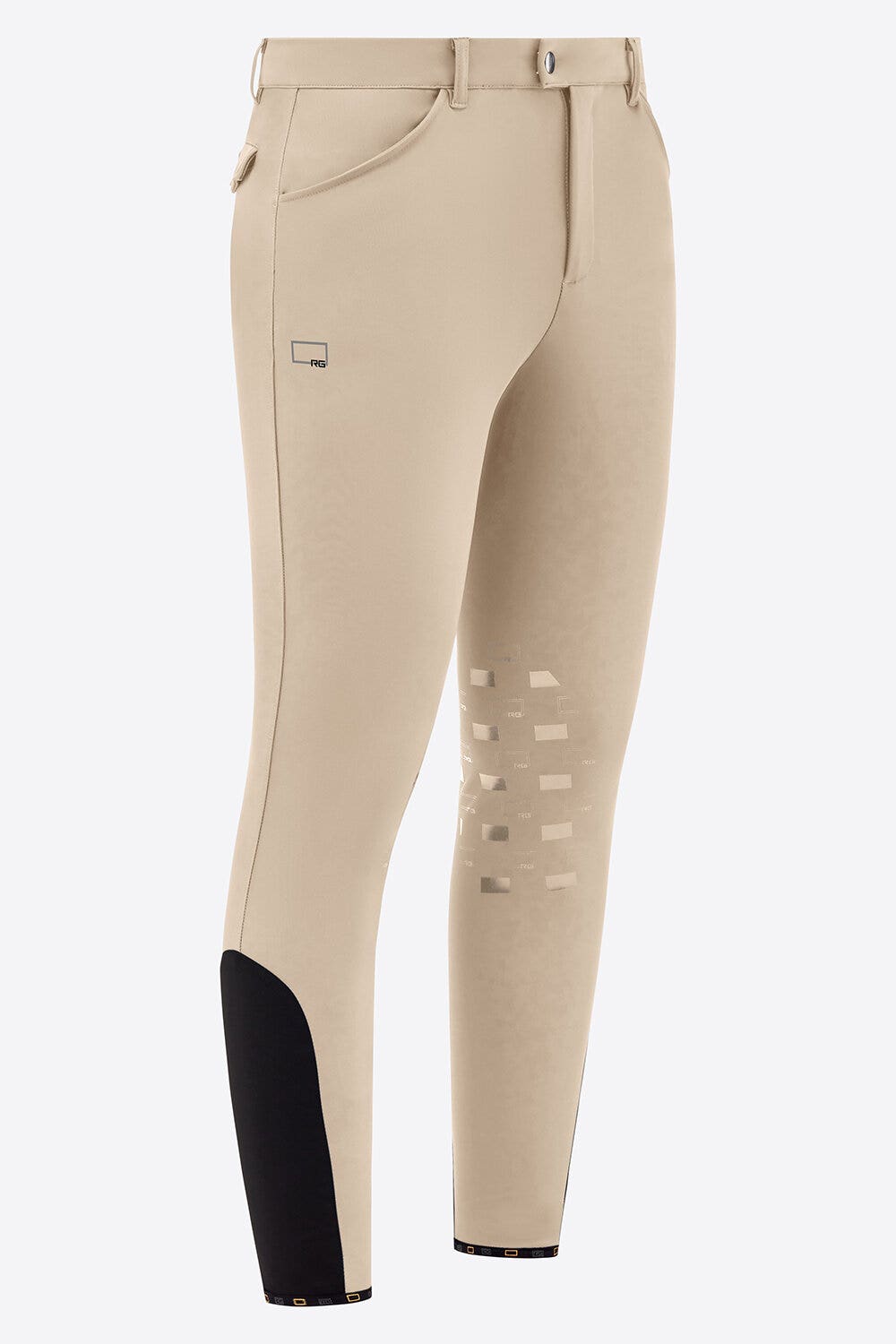Rider's Gene Rider's Gene men's knee grip jumping breeches BEIGE-1