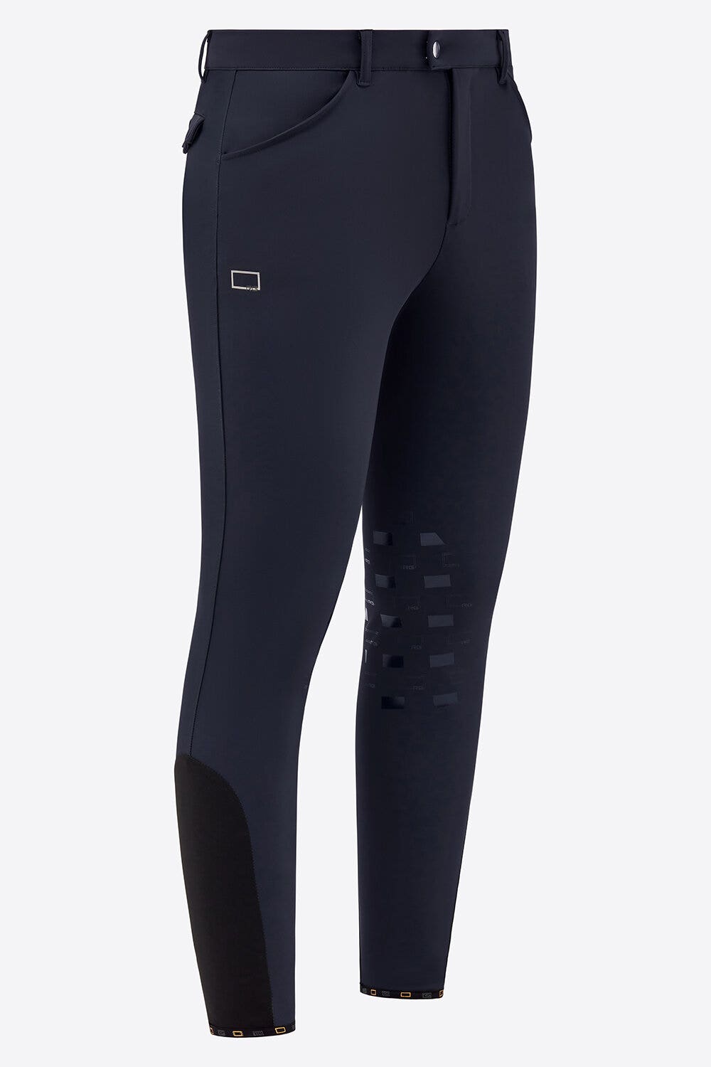 Rider's Gene Rider's Gene men's knee grip jumping breeches NAVY-1