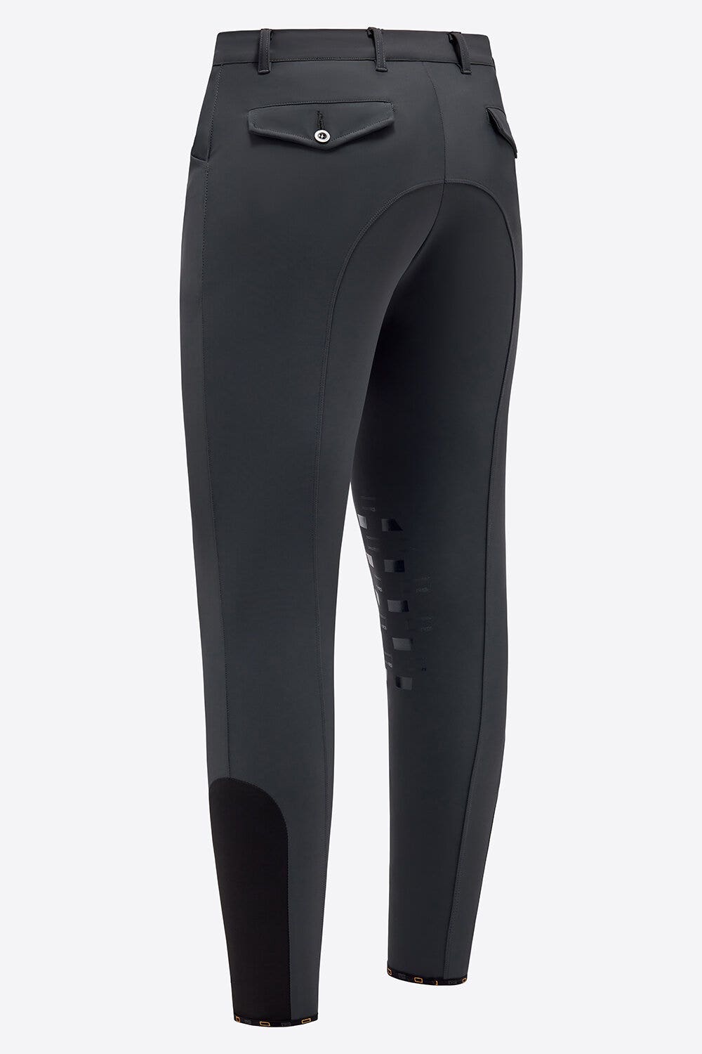 Rider's Gene Pantaloni Rider's Gene da uomo jumping grip al ginocchio GRIGIO SCURO-2