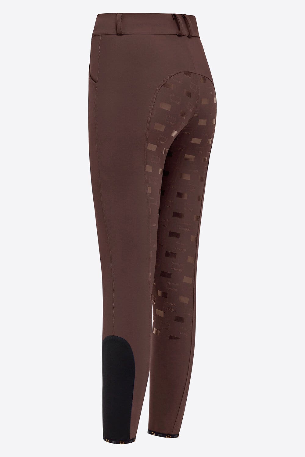 Rider's Gene Rider's Gene women's full grip dressage breeches SHAVED CHOCOLATE-2