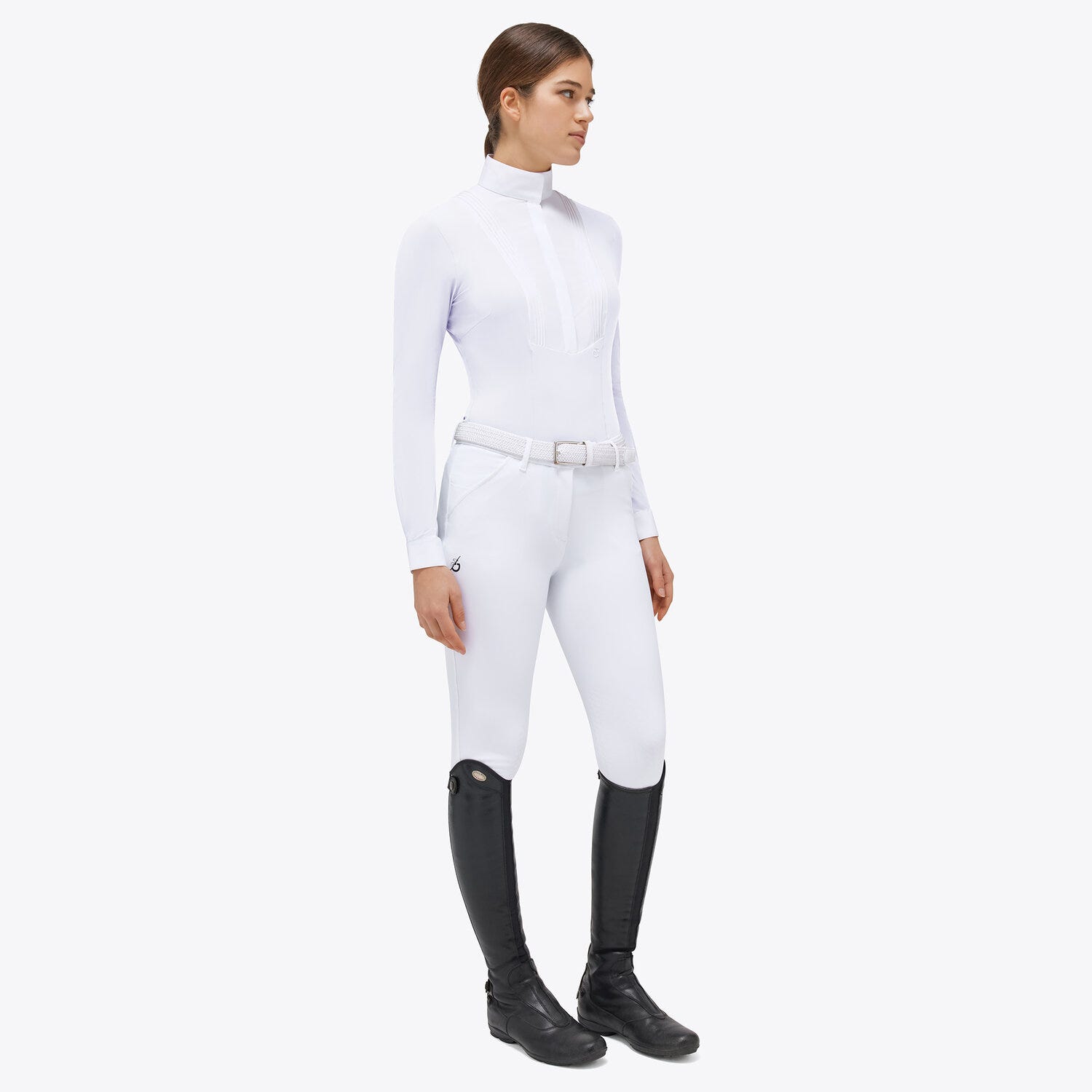 CAMICIA DA CONCORSO A MANICHE LUNGHE DA DONNA