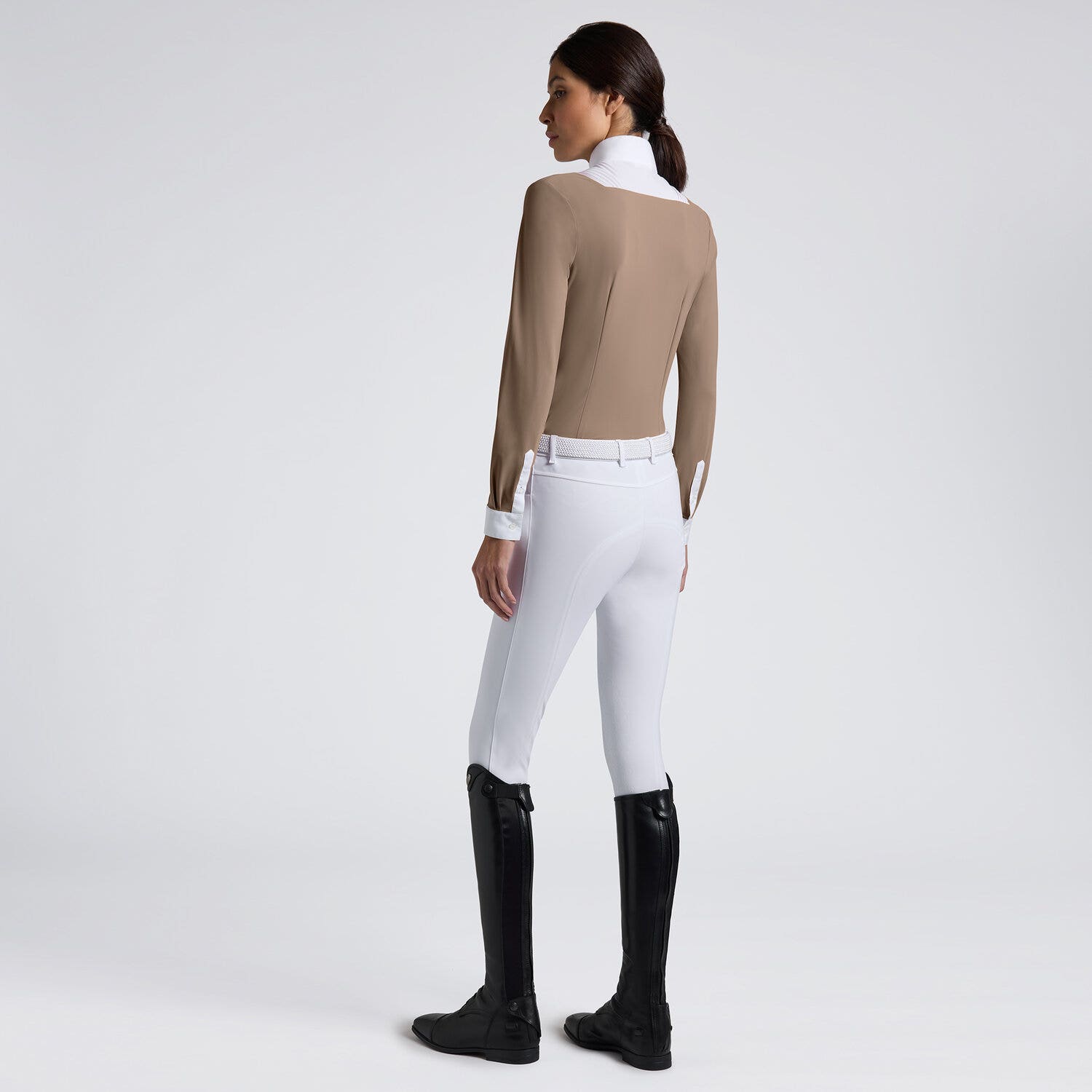 Cavalleria Toscana Cavalleria Toscana Women's competition shirt WALNUT-2