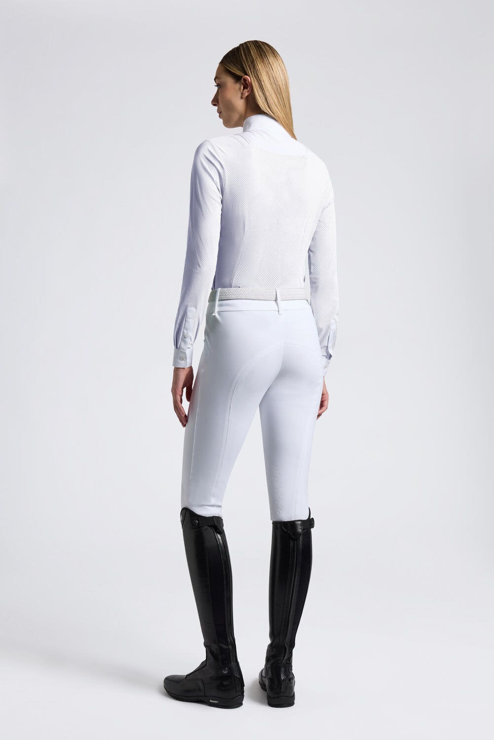 Cavalleria Toscana Women's competition shirt WHITE-2