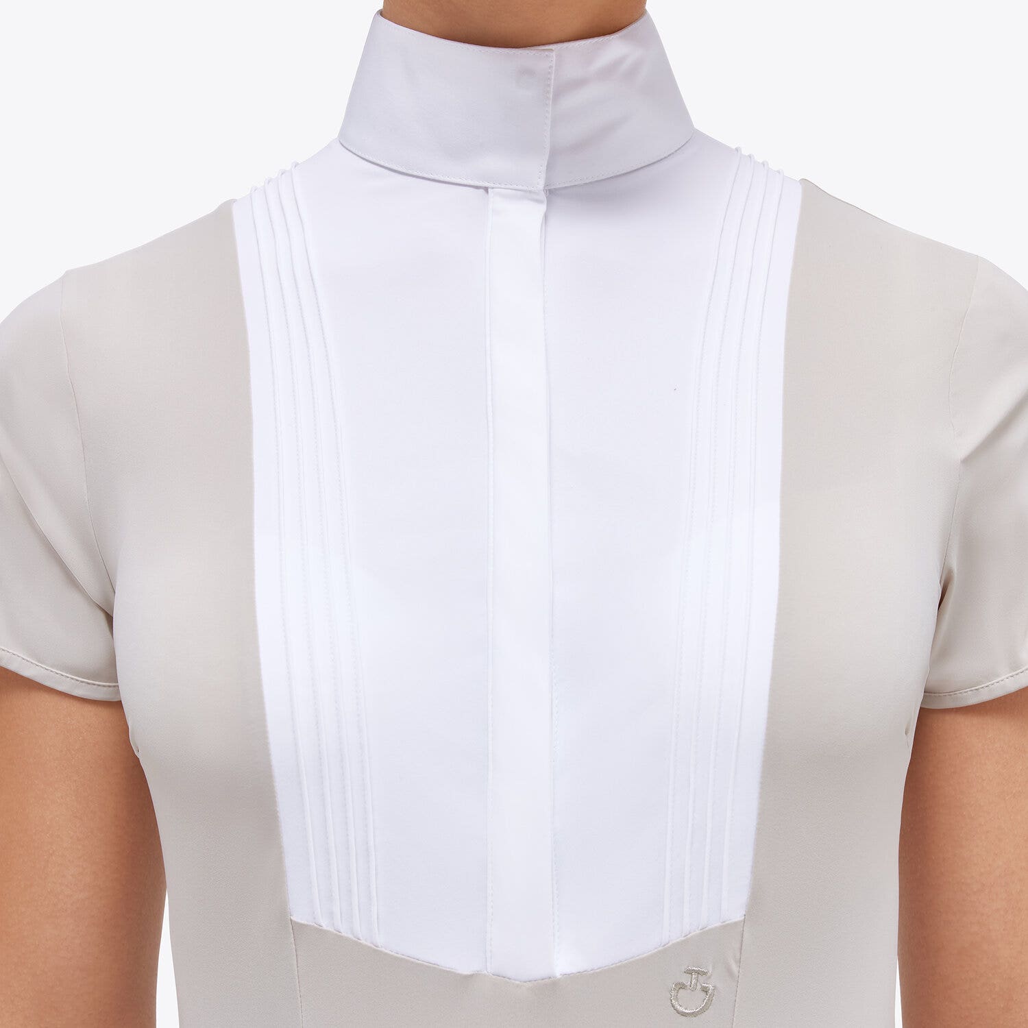 Cavalleria Toscana Hunter SL Woman Shirt LIGHT BEIGE-3