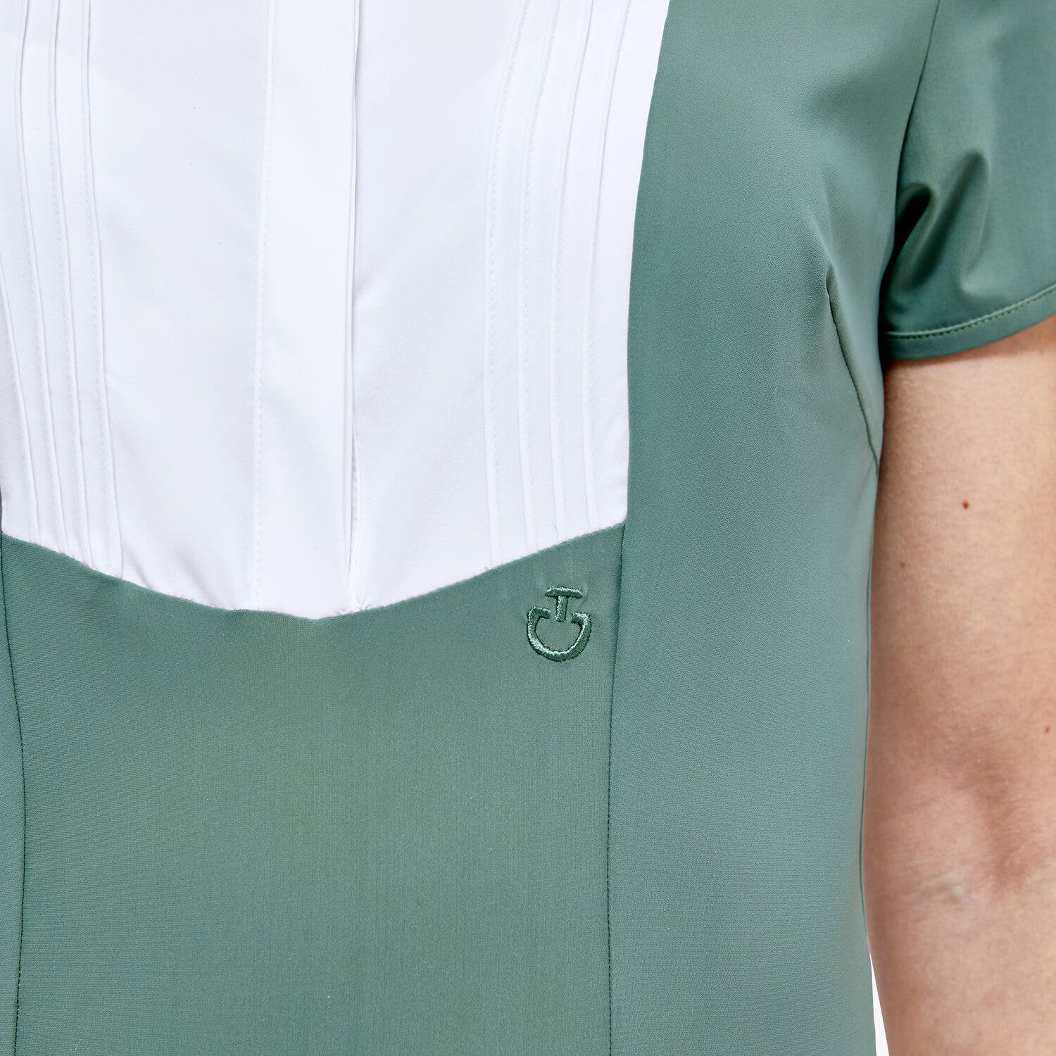 Cavalleria Toscana Hunter shirt EMERALD GREY-4