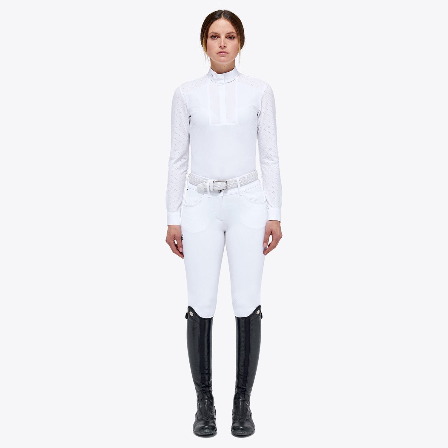 Woman’s jersey shirt with CT motif