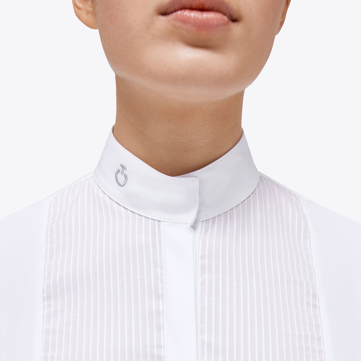 Cavalleria Toscana Women's competition shirt WHITE-3