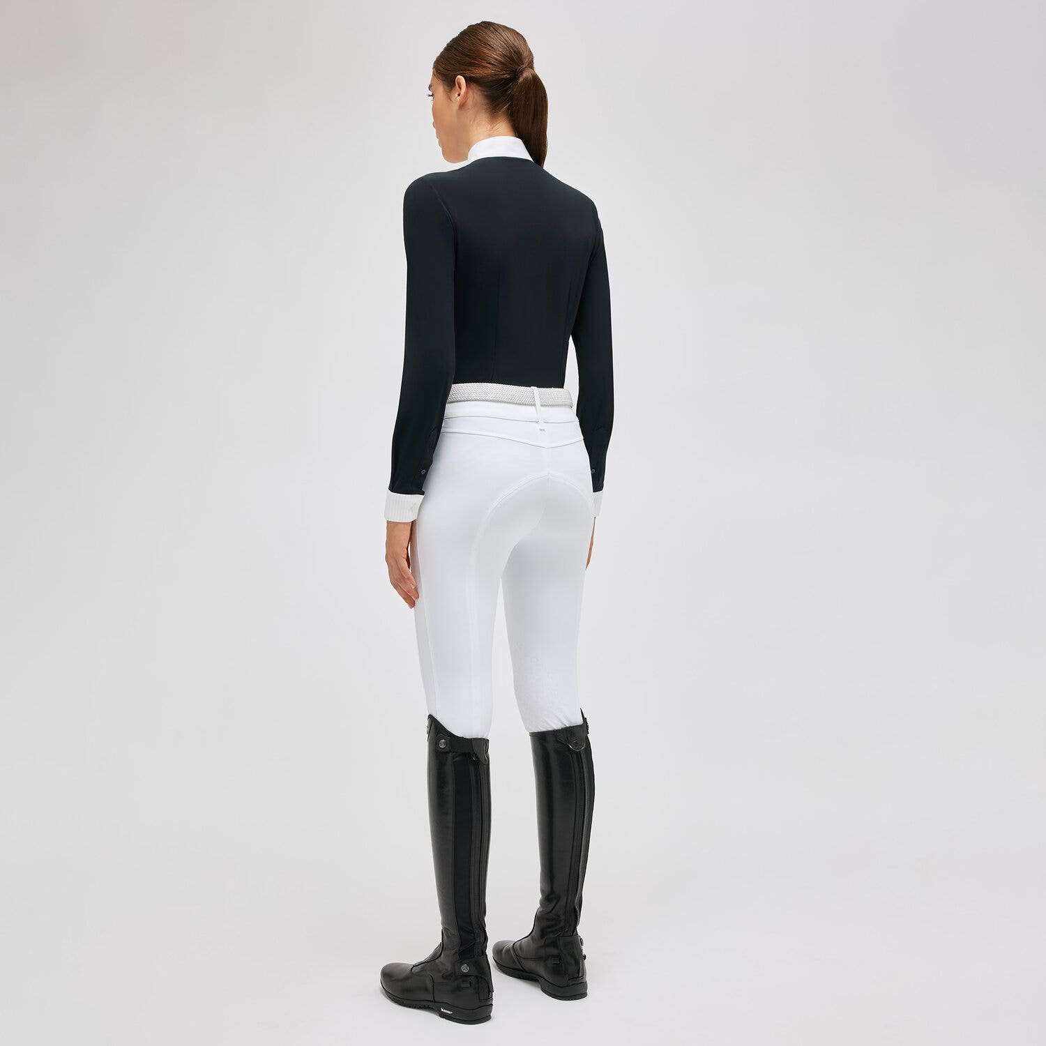 Cavalleria Toscana Women's competition shirt NAVY-2