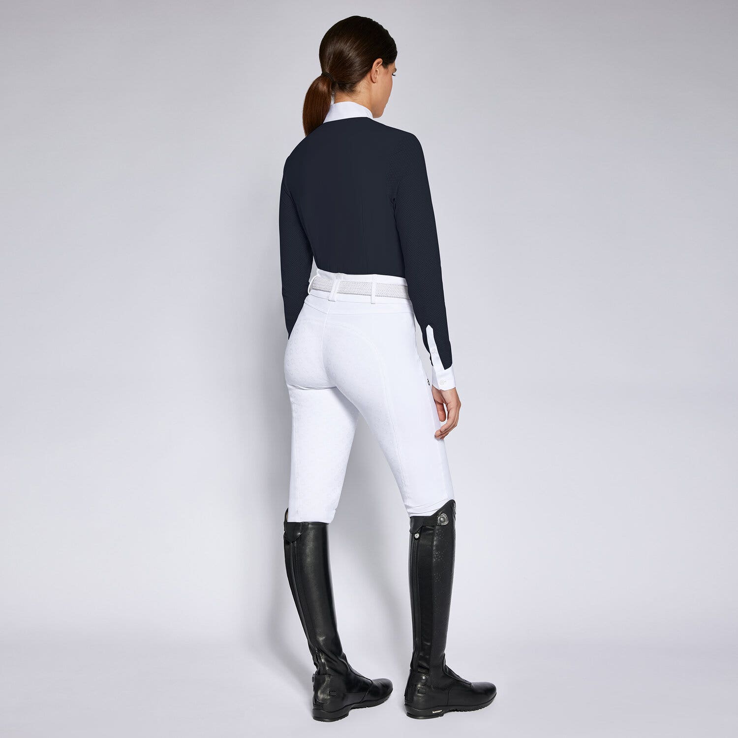 Cavalleria Toscana Women's competition shirt NAVY-2