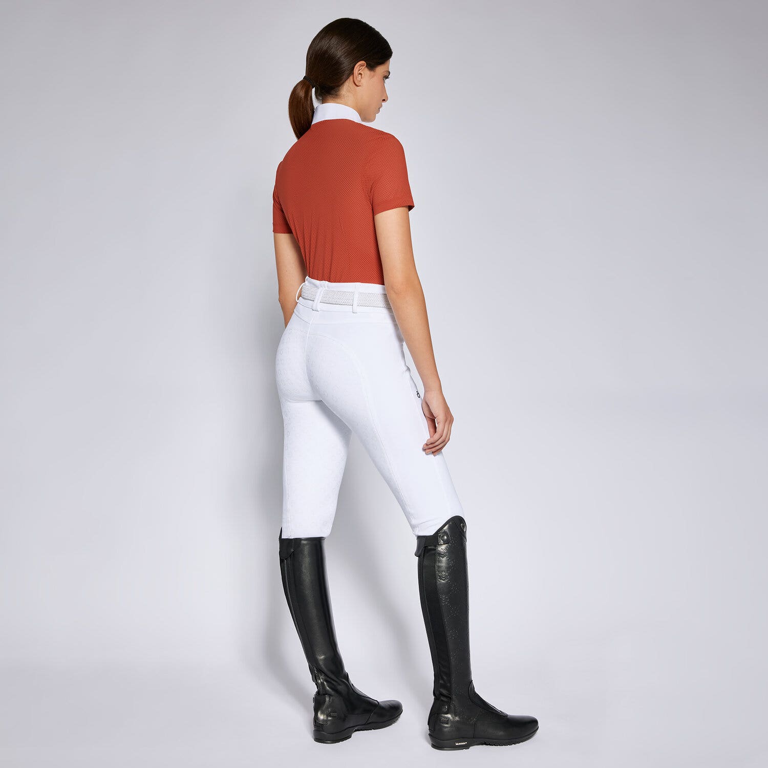 Cavalleria Toscana Women's competition shirt EARTHENWARE-2