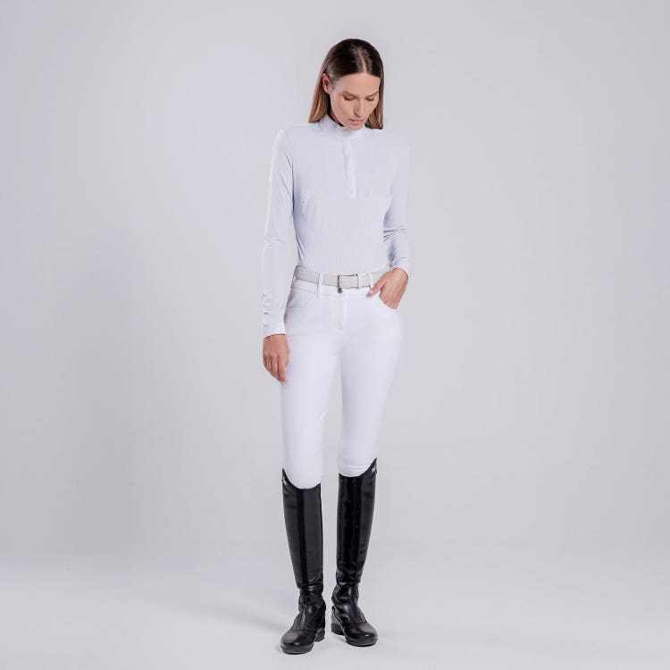 CAMICIA DA CONCORSO CON PETTORINA DA DONNA