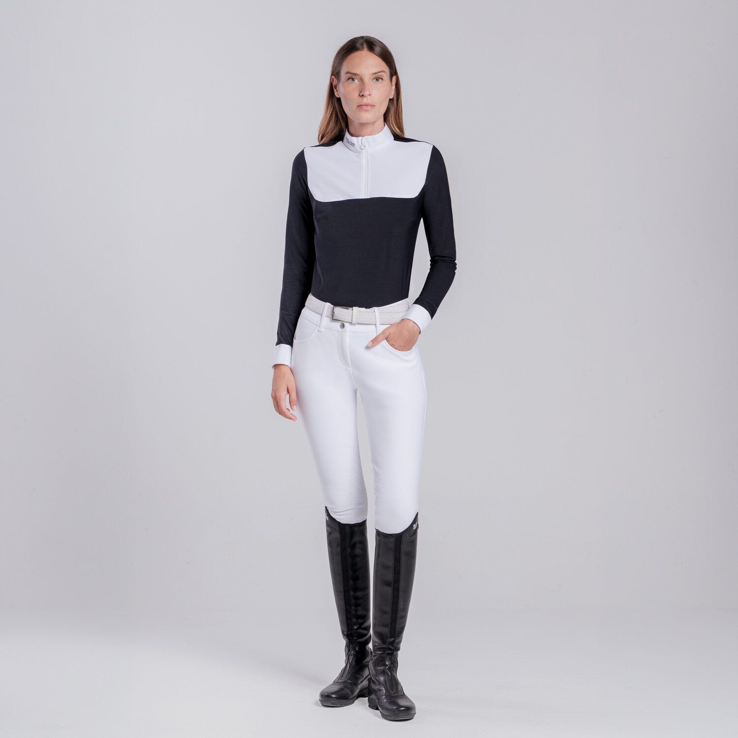 CAMICIA DA CONCORSO IN JERSEY DA DONNA