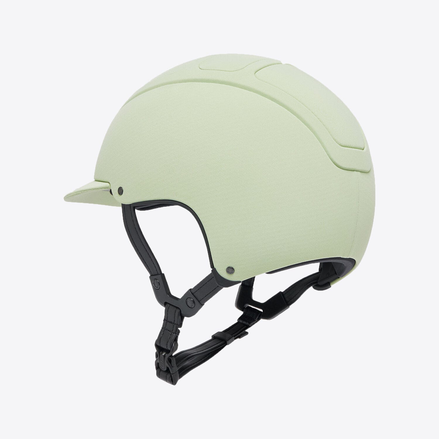 Riding helmet.