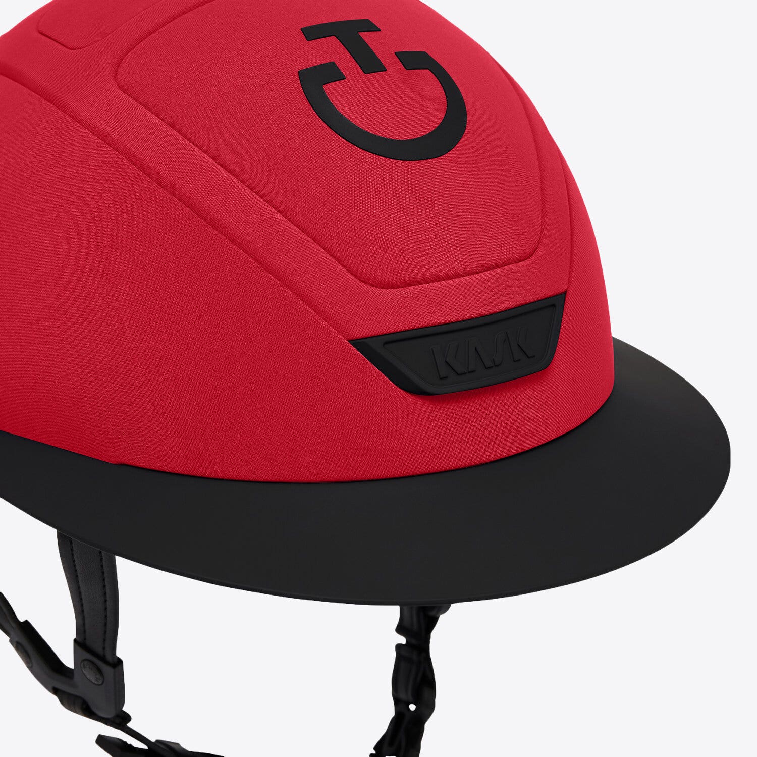 Cavalleria Toscana Wide brim riding helmet RED-3