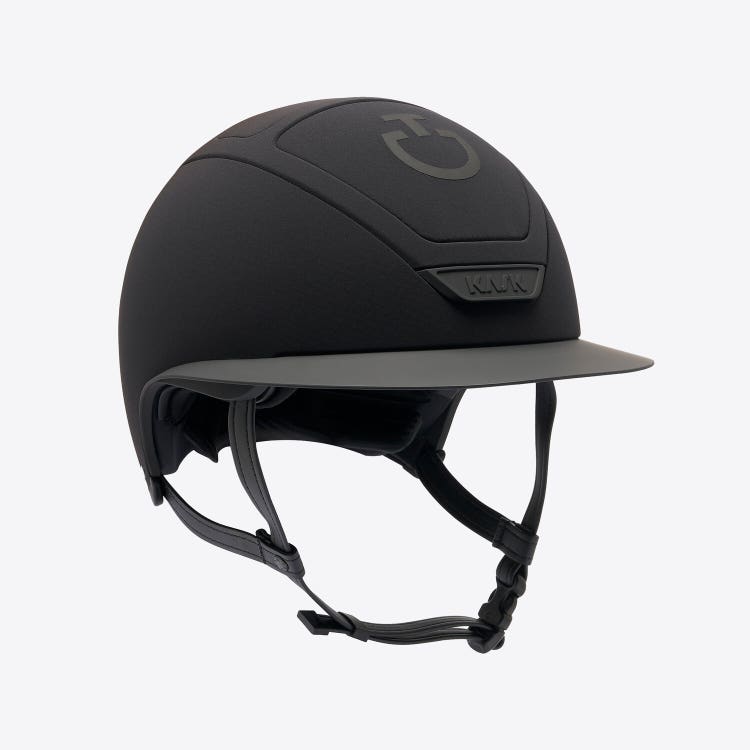 Cavalleria Toscana Wide brim riding helmet BLACK-1