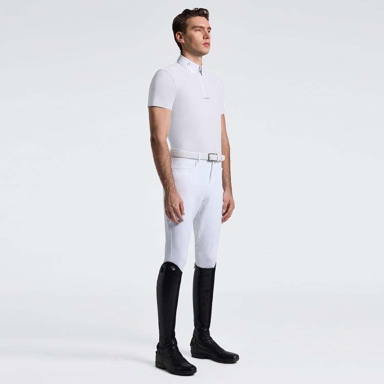 Men's Short Sleeve Riding Shirt | Cavalleria Toscana