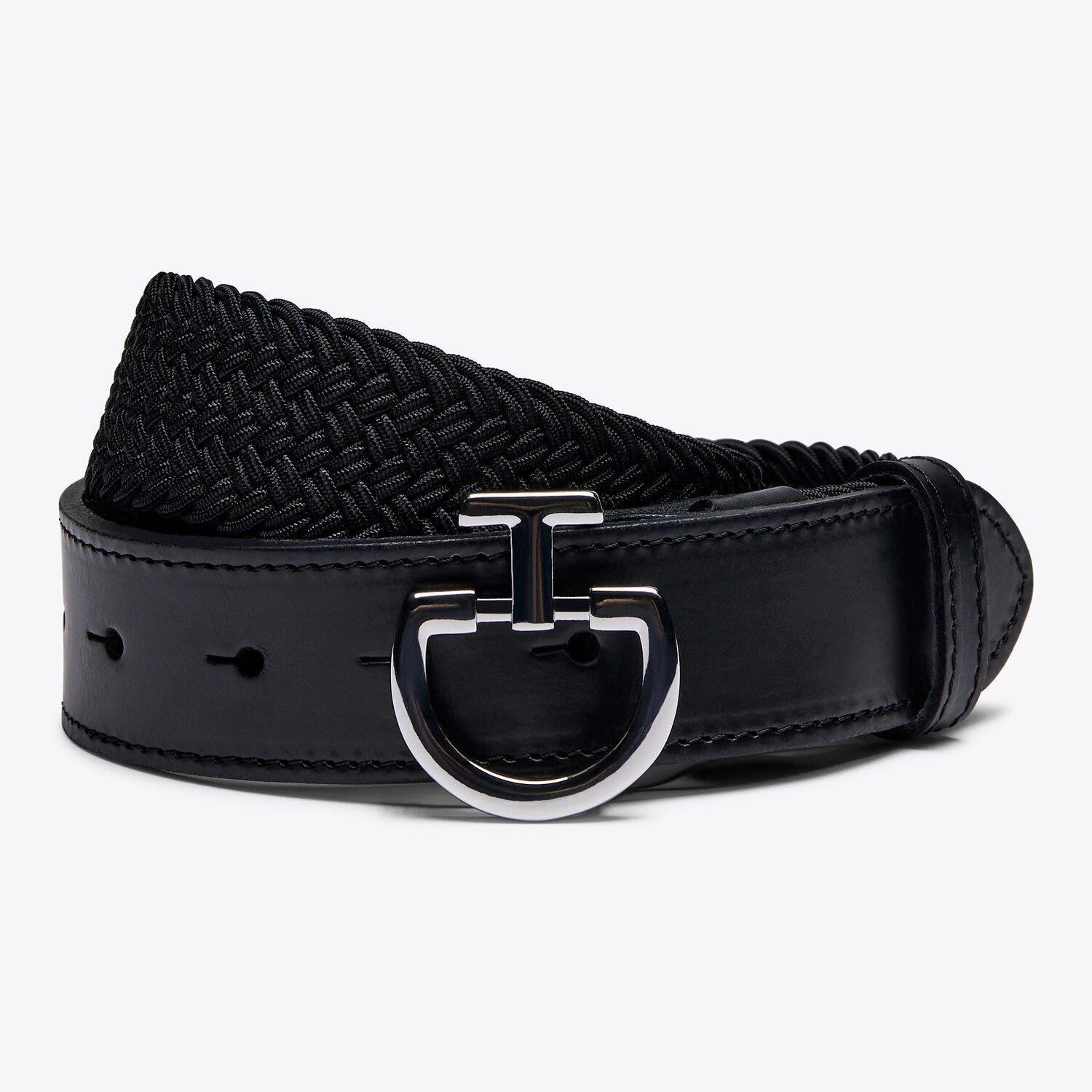 Cavalleria Toscana Men’s woven fabric belt