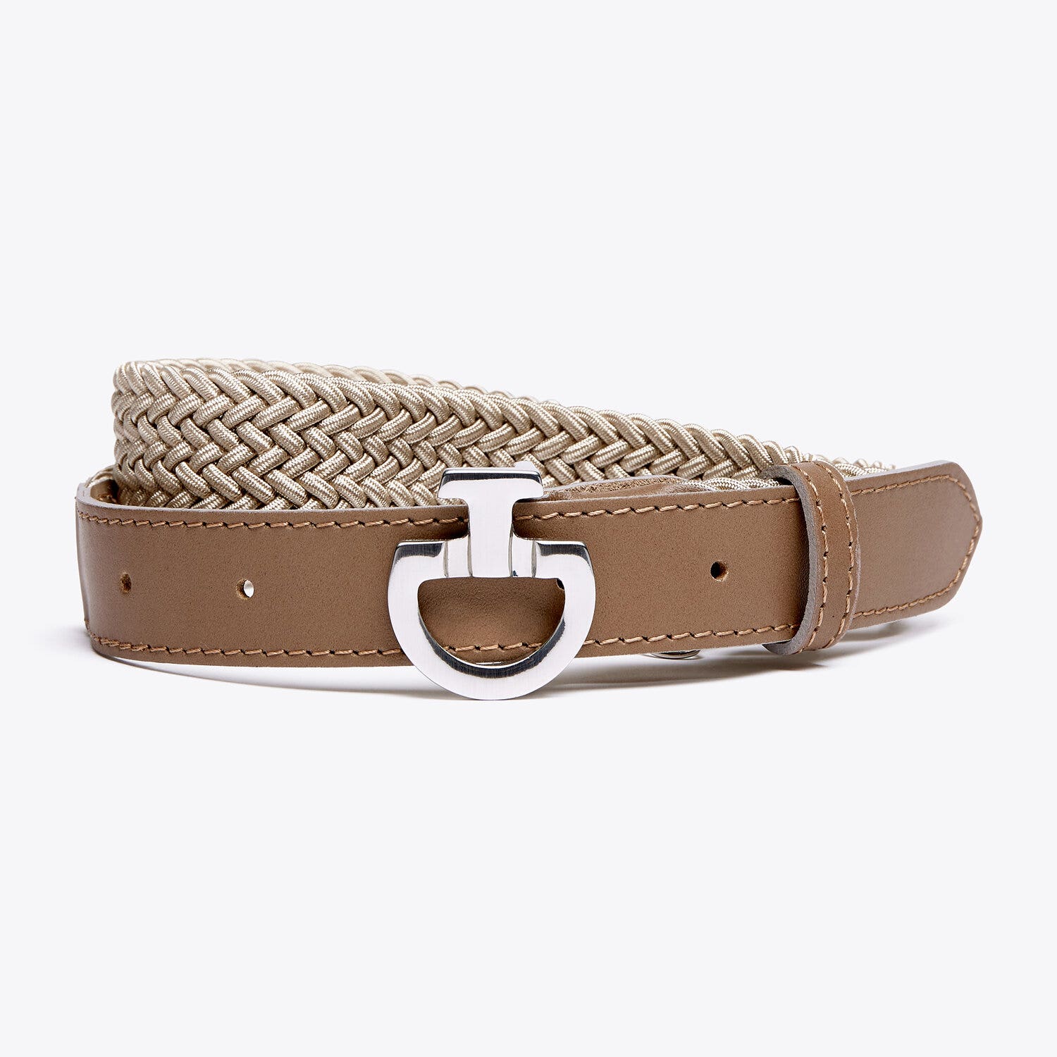 Cavalleria Toscana Children’s rayon belt CACAO-1