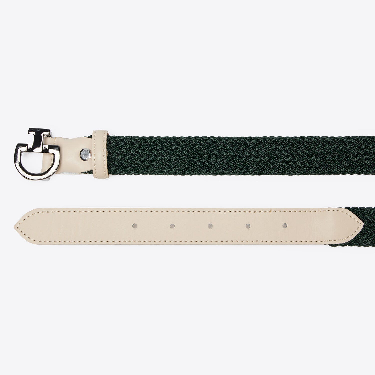 Cavalleria Toscana Cavalleria Toscana Unisex young rider belt VERDE/BRIGE-2