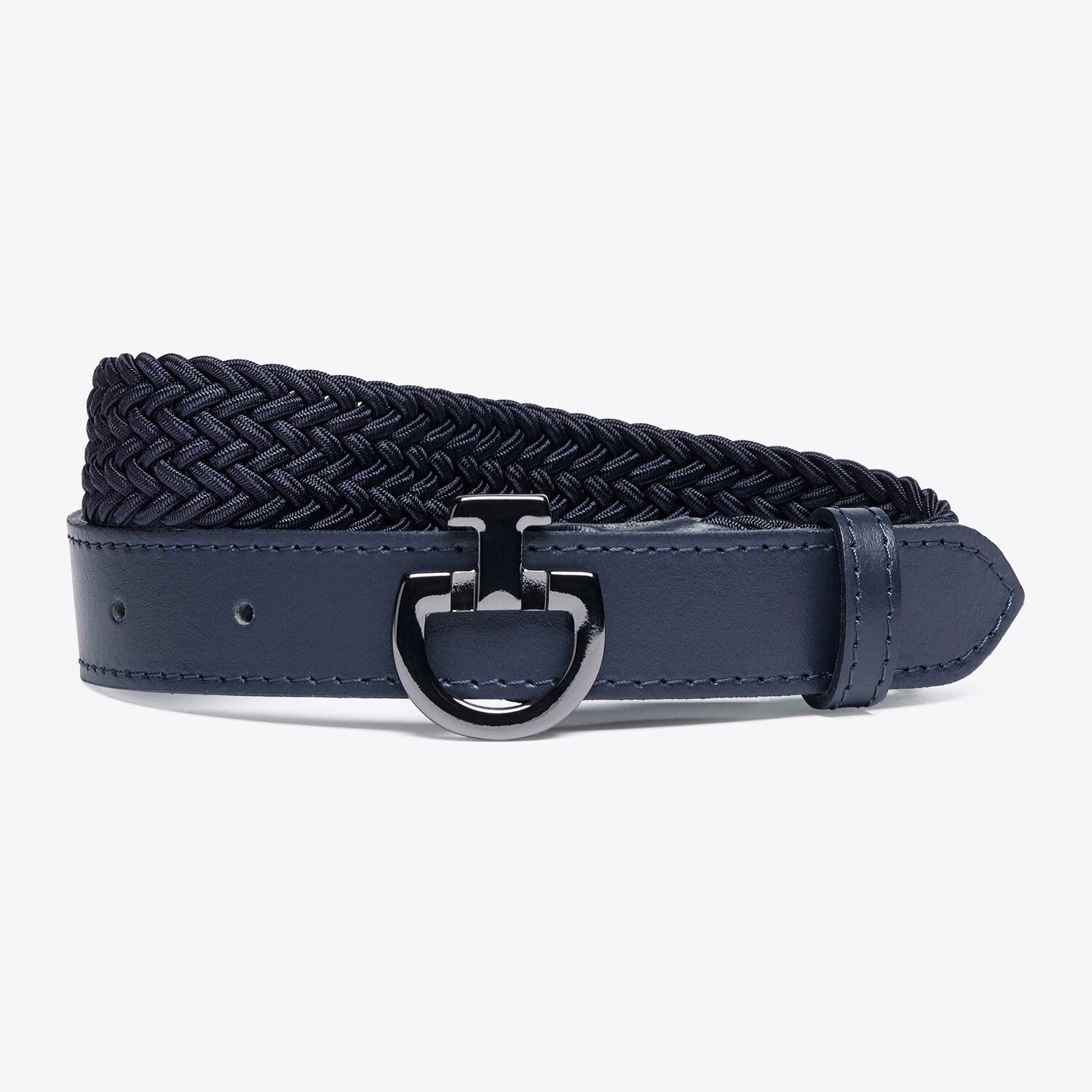 Cavalleria Toscana Kid's CT elastic belt DARK BLUE/DARK BLUE-1