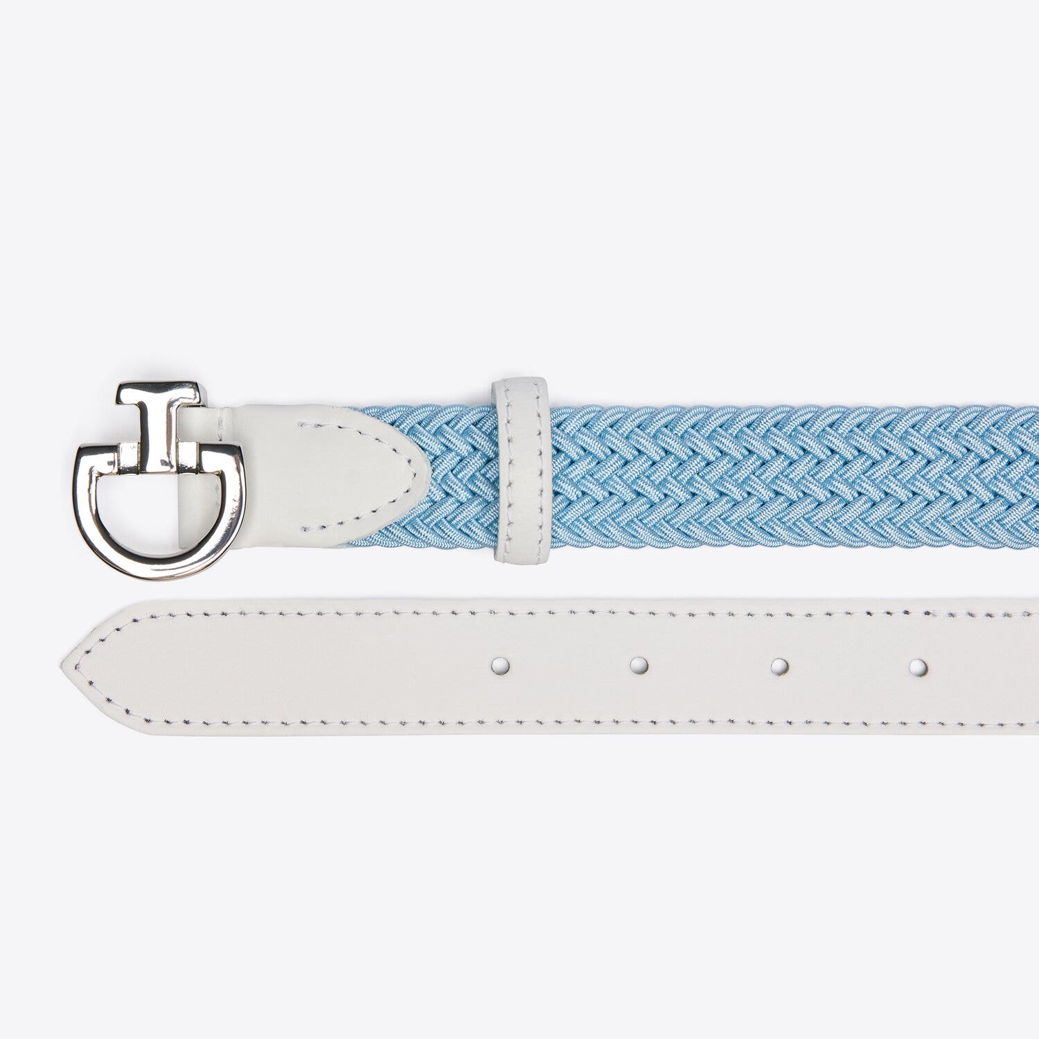 Cavalleria Toscana Cavalleria Toscana Unisex young rider belt 7O01 BLUEFOG/WHITE-2