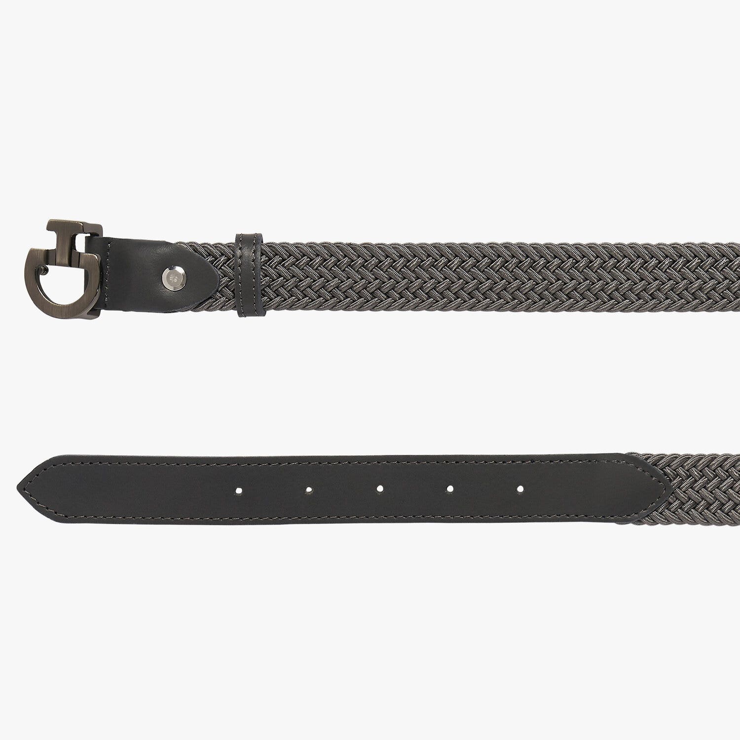 Cavalleria Toscana Kid's CT elastic belt LIGHT GREY/ GREY-2