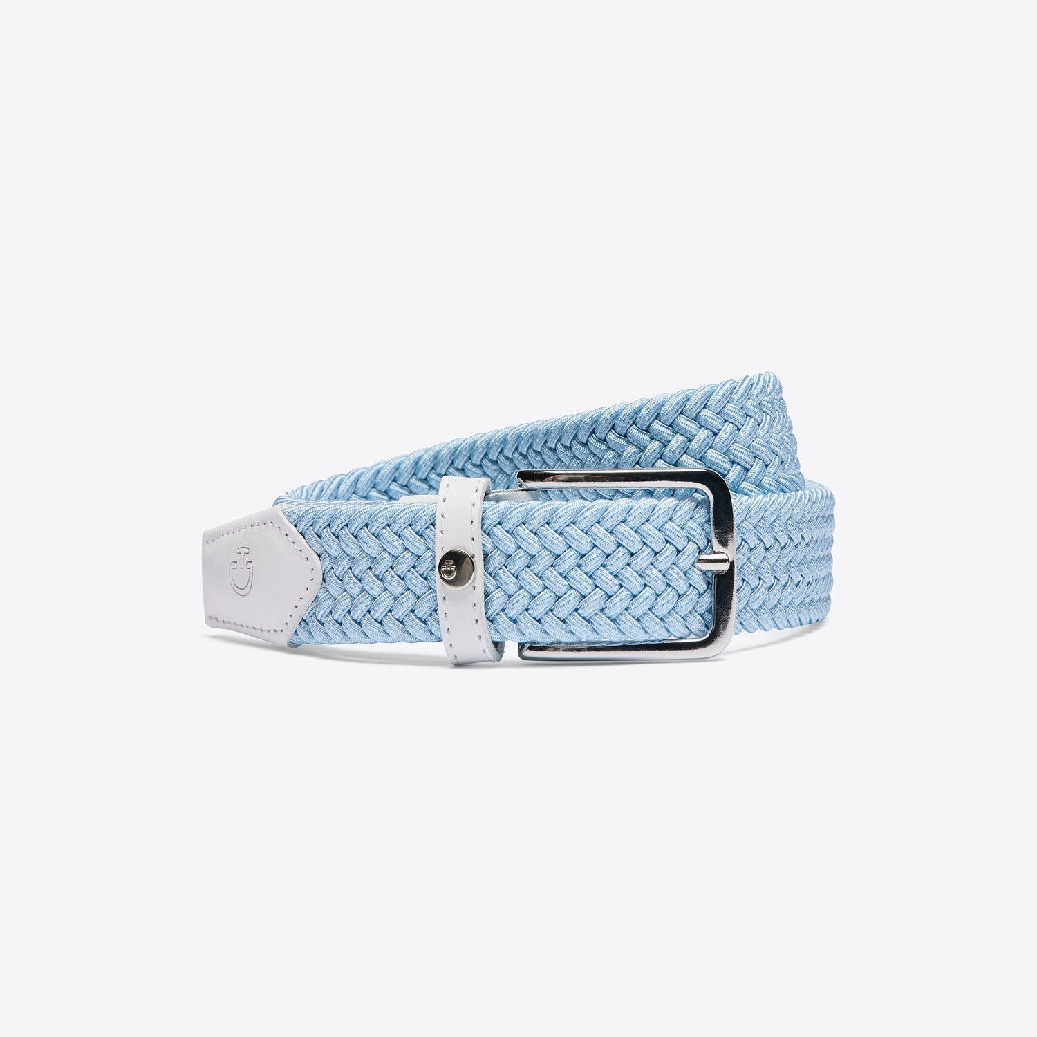 Cavalleria Toscana Cavalleria Toscana Women's Elastic Belt BLUE FOG-1