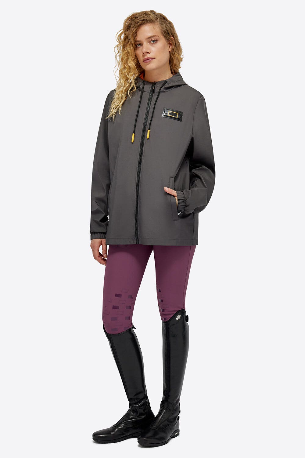 Rider's Gene Rider's Gene unisex waterproof jacket GRIGIO SCURO-1