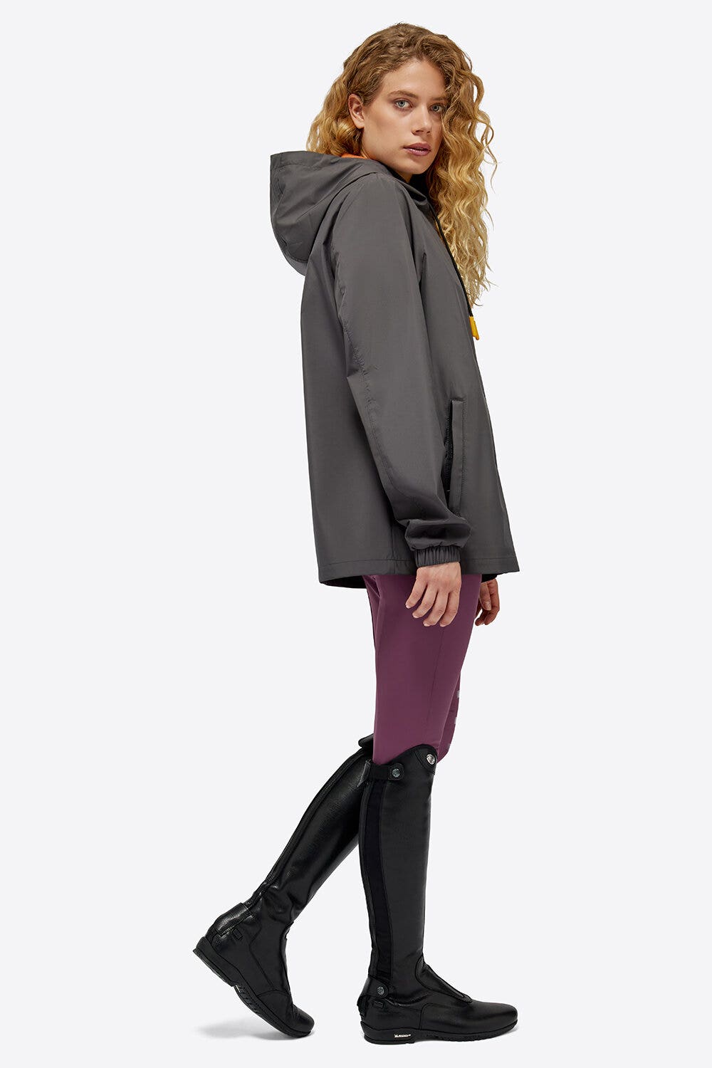 Rider's Gene Giacchetto Rider's Gene unisex waterproof GRIGIO SCURO-2