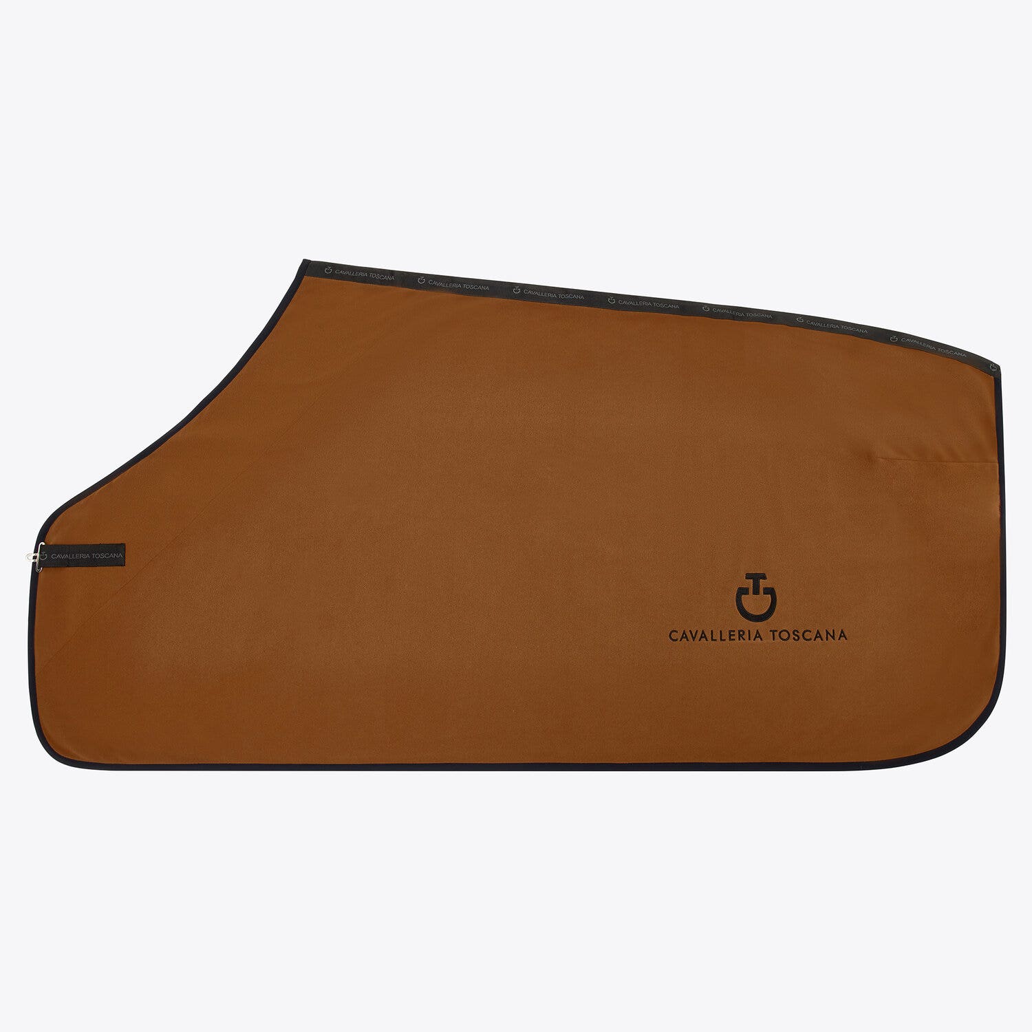 Cavalleria Toscana CT double fleece rug TOFFEE BROWN-1