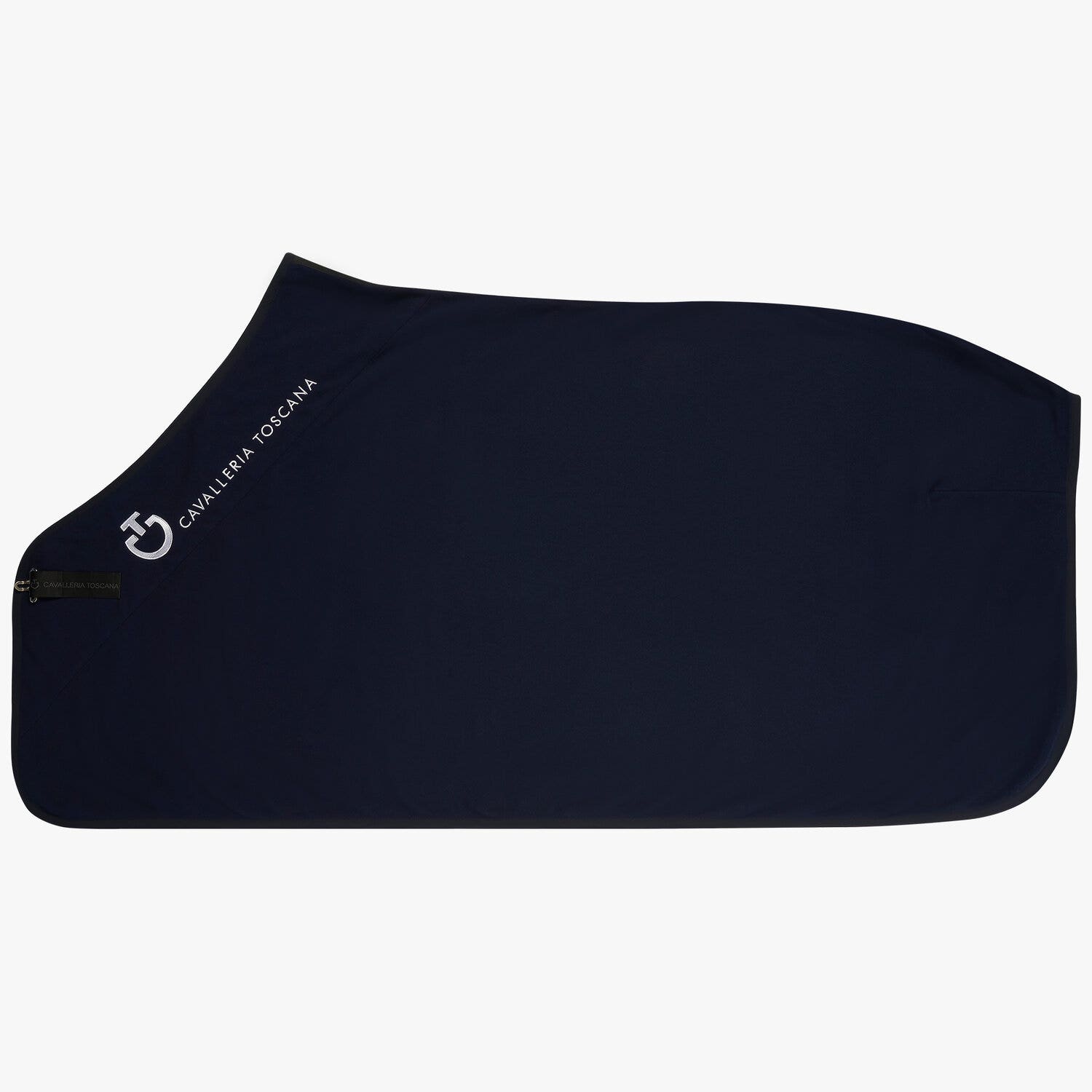 Cavalleria Toscana CT Logo Fleece Rug NAVY-1