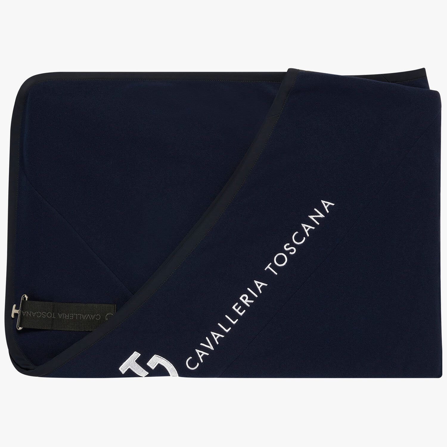 Cavalleria Toscana CT Logo Fleece Rug NAVY-2