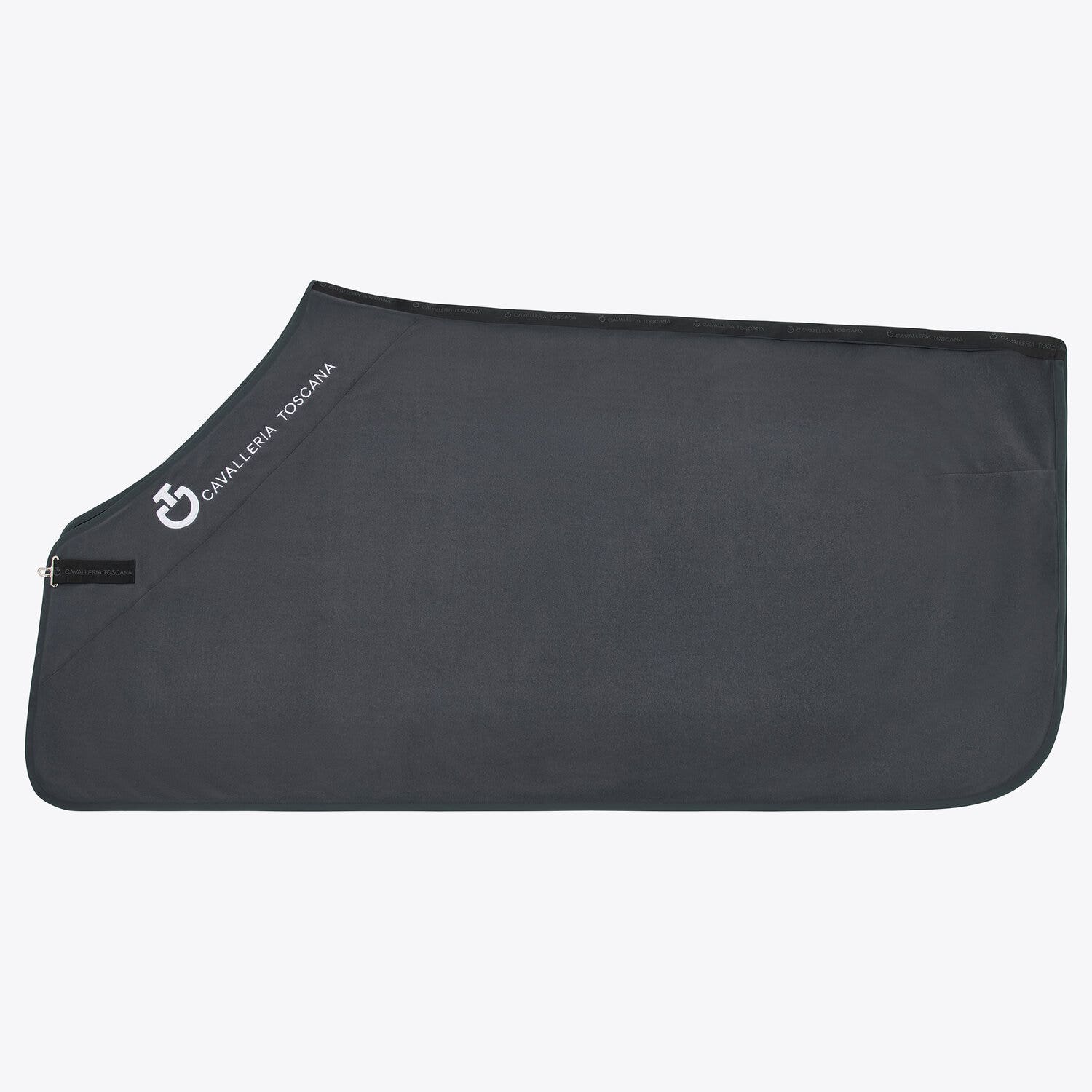 Cavalleria Toscana CT Logo Rug ANTHRACITE GREY-1