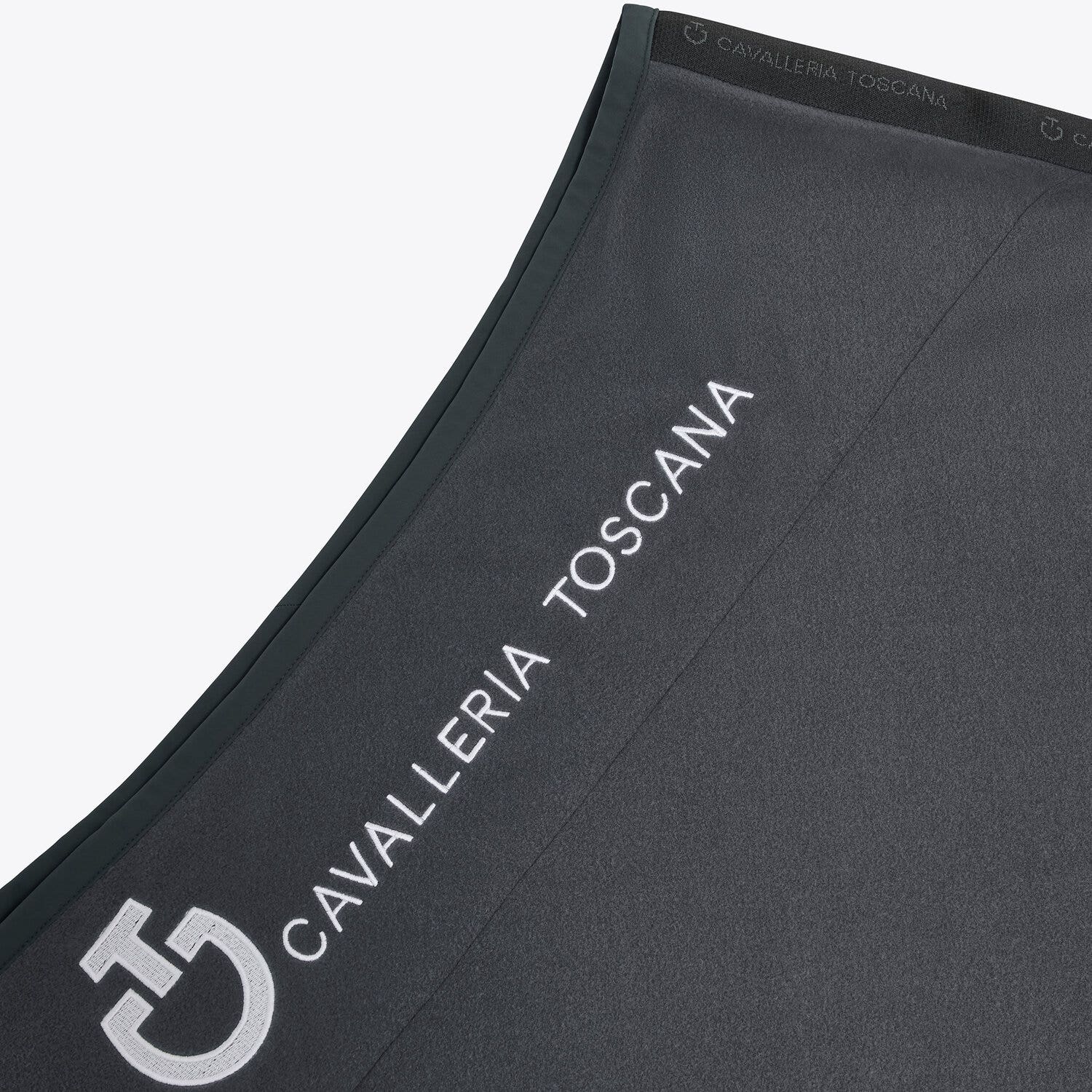 Cavalleria Toscana CT Logo Rug ANTHRACITE GREY-3