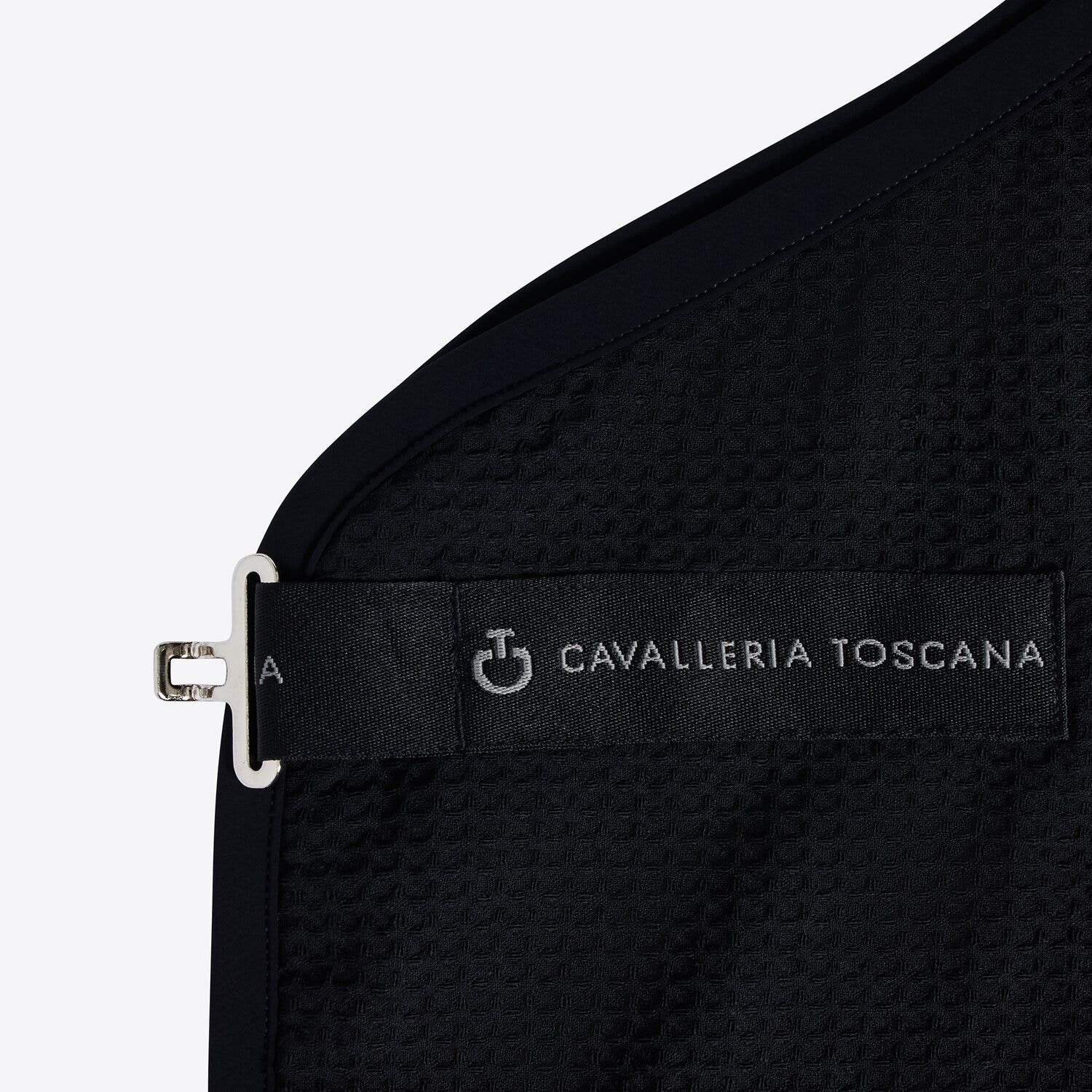 Cavalleria Toscana Cavalleria Toscana Honeycomb Rug BLACK-2