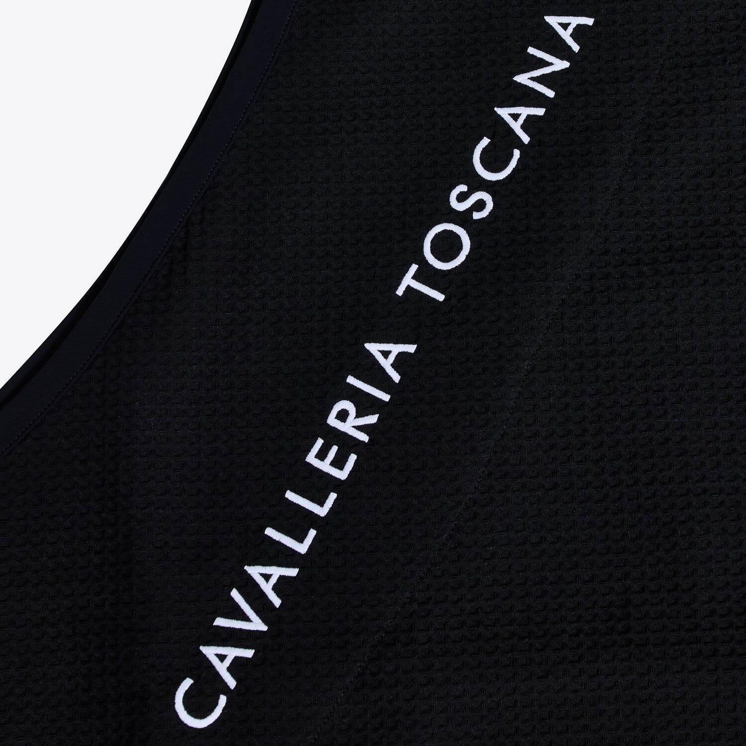 Cavalleria Toscana Cavalleria Toscana Honeycomb Rug BLACK-3