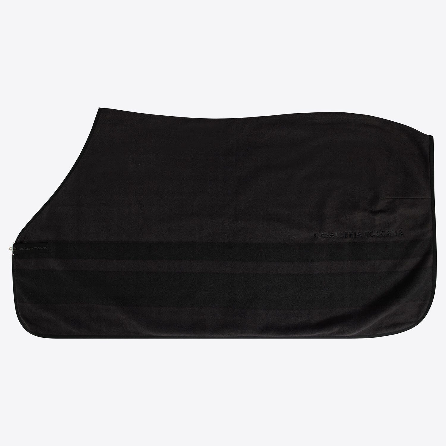 Striped fleece horse blanket