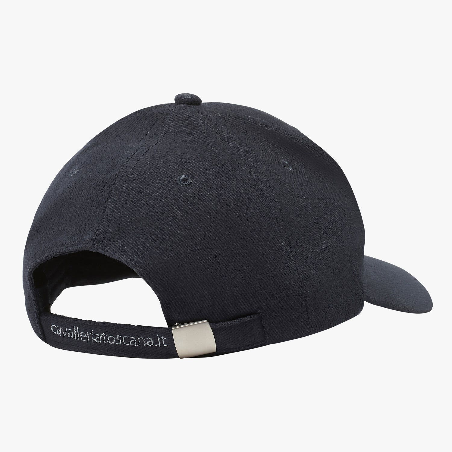 Cavalleria Toscana Contrasting logo and brim cap NAVY/LIGHT GREY-3