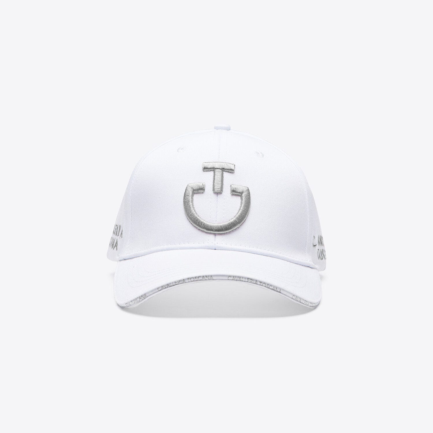 Cavalleria Toscana Cotton baseball cap with an embroidered logo