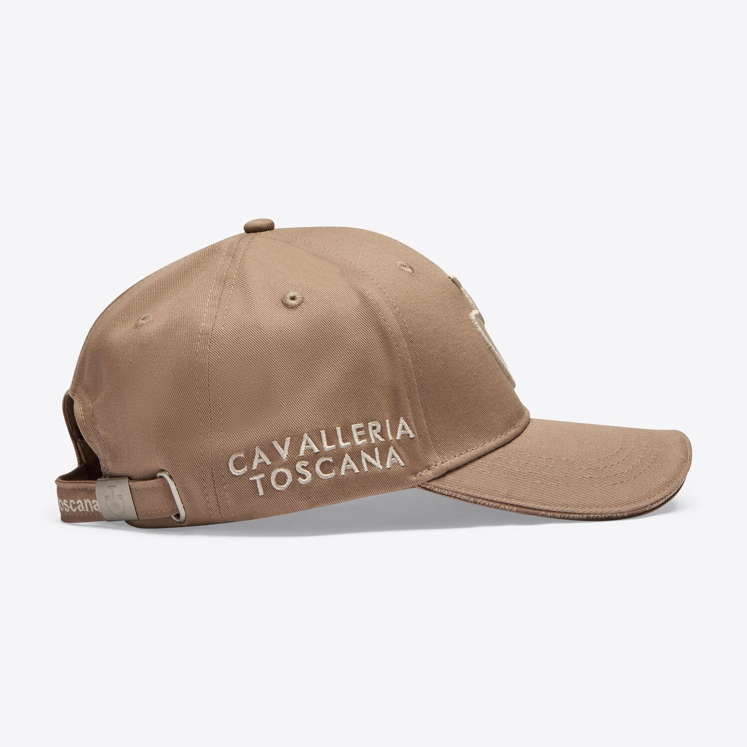 Cavalleria Toscana Cavalleria Toscana Cotton baseball cap with an embroidered logo BRUSH/BRICH-2