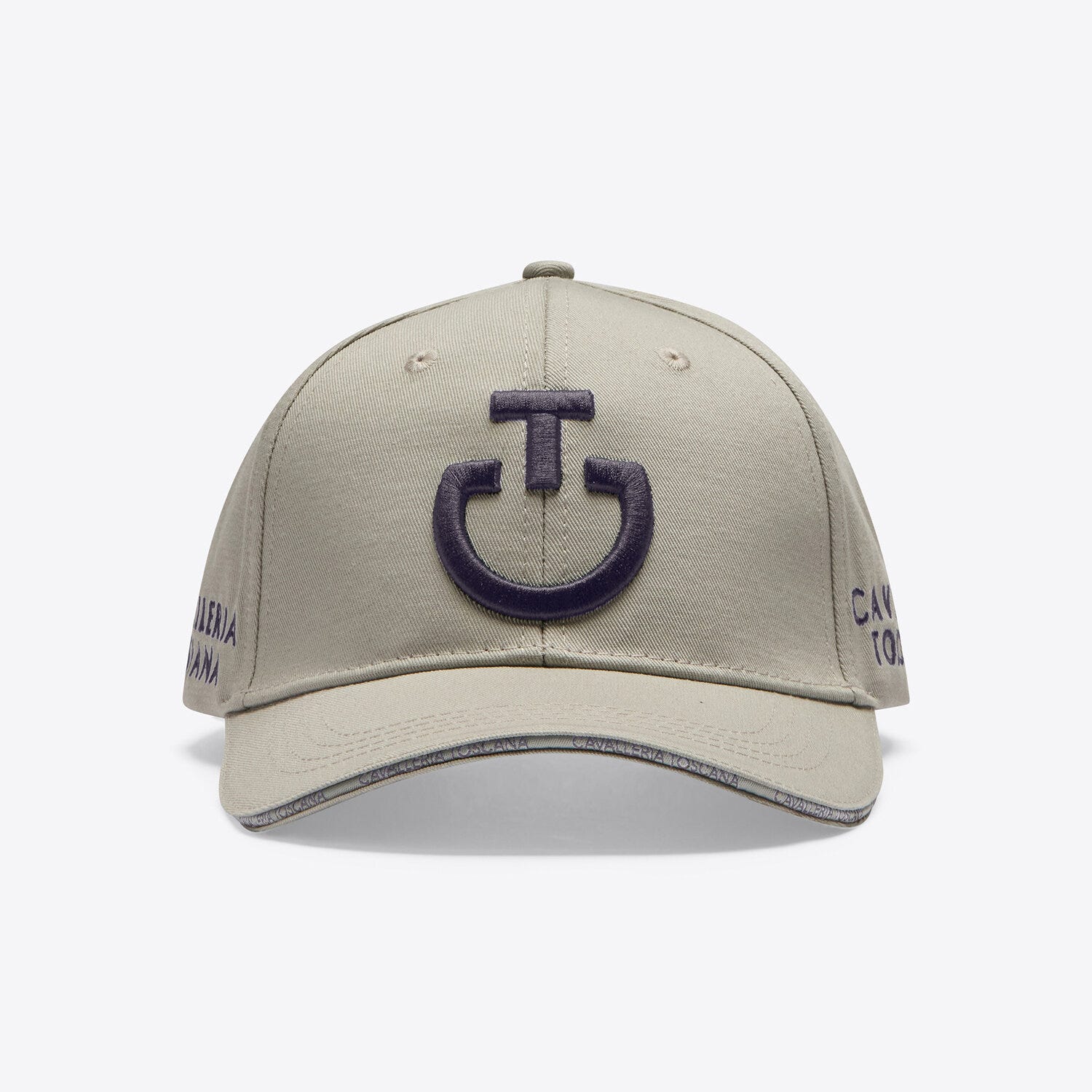 Cavalleria Toscana Cotton baseball cap with an embroidered logo