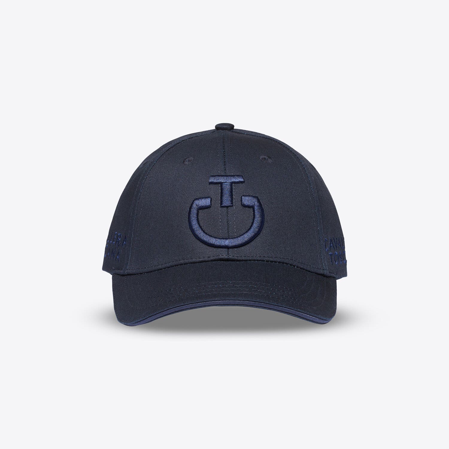 Cavalleria Toscana Logo cotton cap NAVY-1